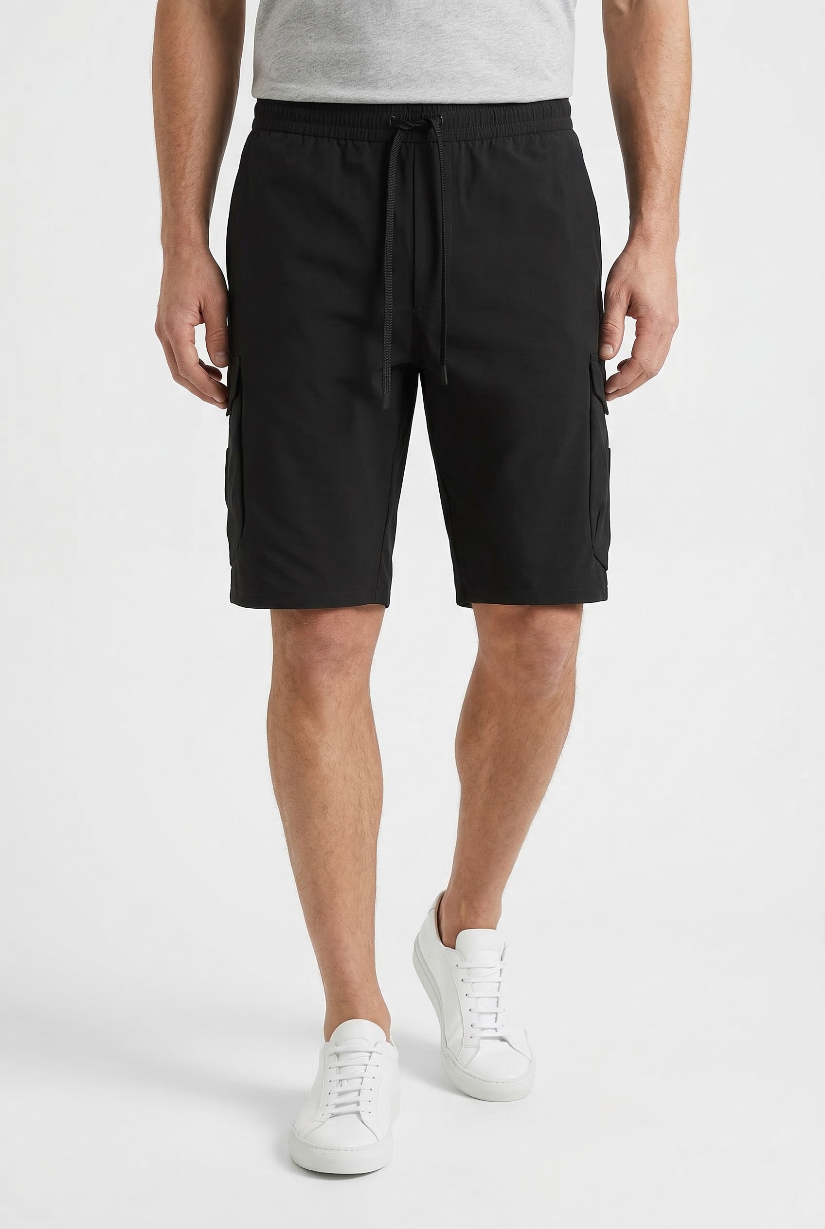 BOSS GREEN Shorts "S Urbanex-Cargo" mit Cargotaschen Cargohose Stretchhose günstig online kaufen