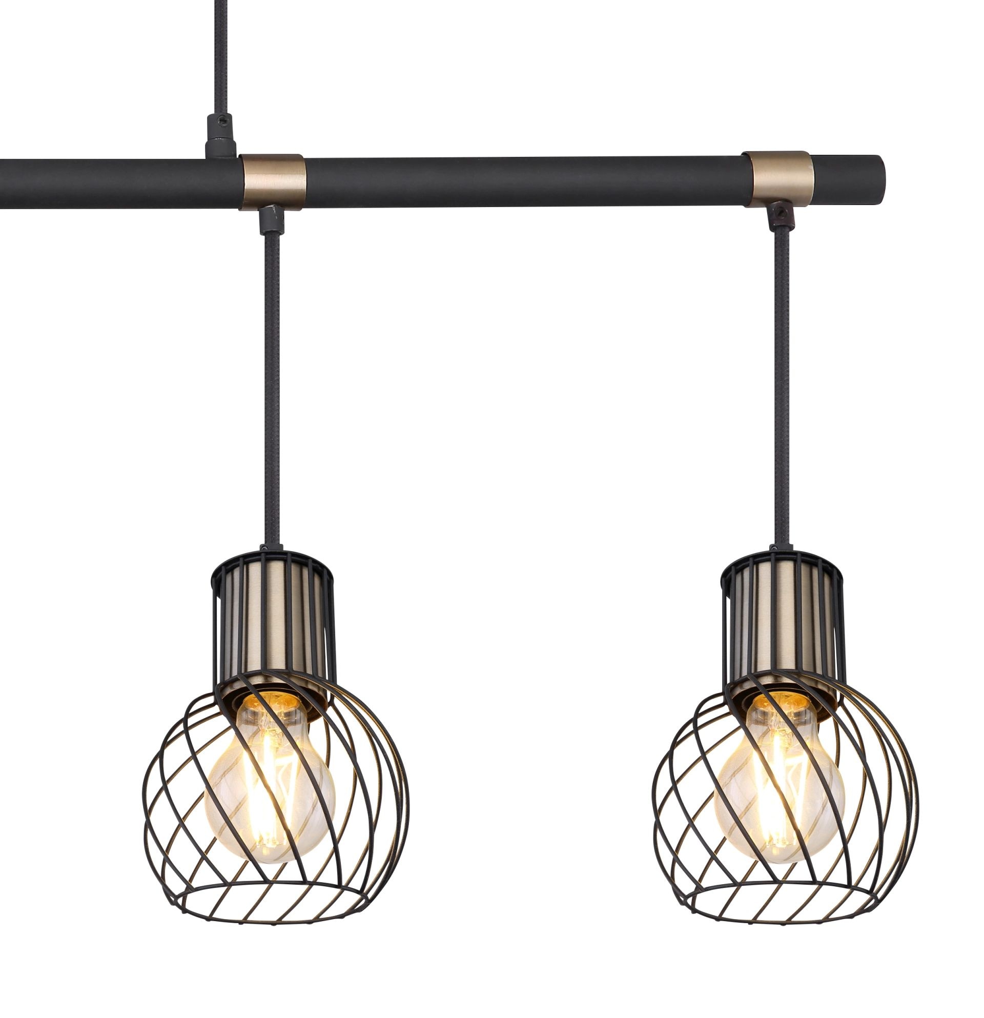 GLOBO LIGHTING Pendelleuchte »ARGUSTO«, Leuchtmittel E27 | ohne Leuchtmittel, Hängeleuchte, Hängelampe, Höhe kürzbar, Esstisch