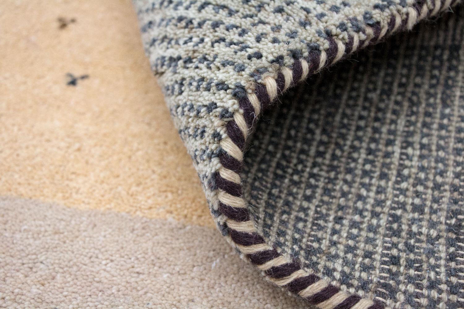 morgenland Wollteppich »Gabbeh Teppich handgeknüpft mehrfarbig«, BAUR | handgeknüpft rechteckig