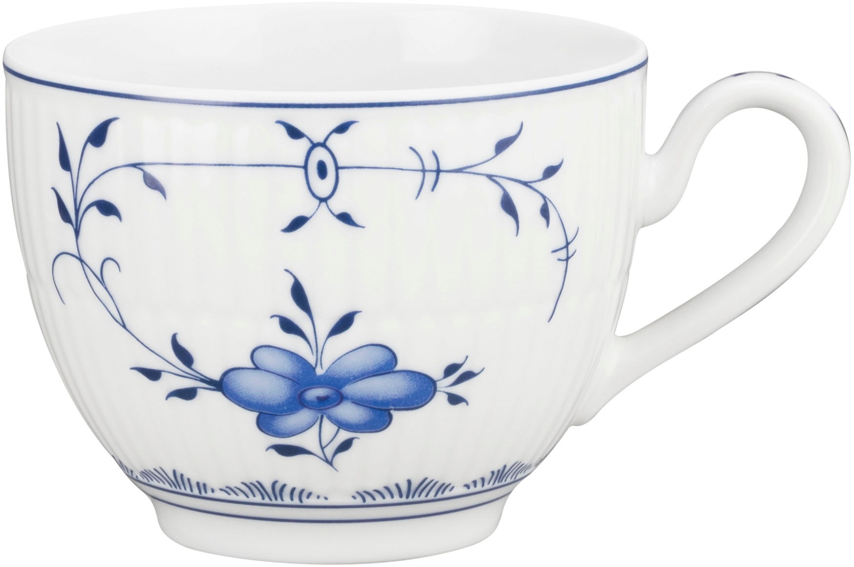 Seltmann Weiden Tasse "Amina Strohblume" Kaffeetasse aus Porzellan mit Relief