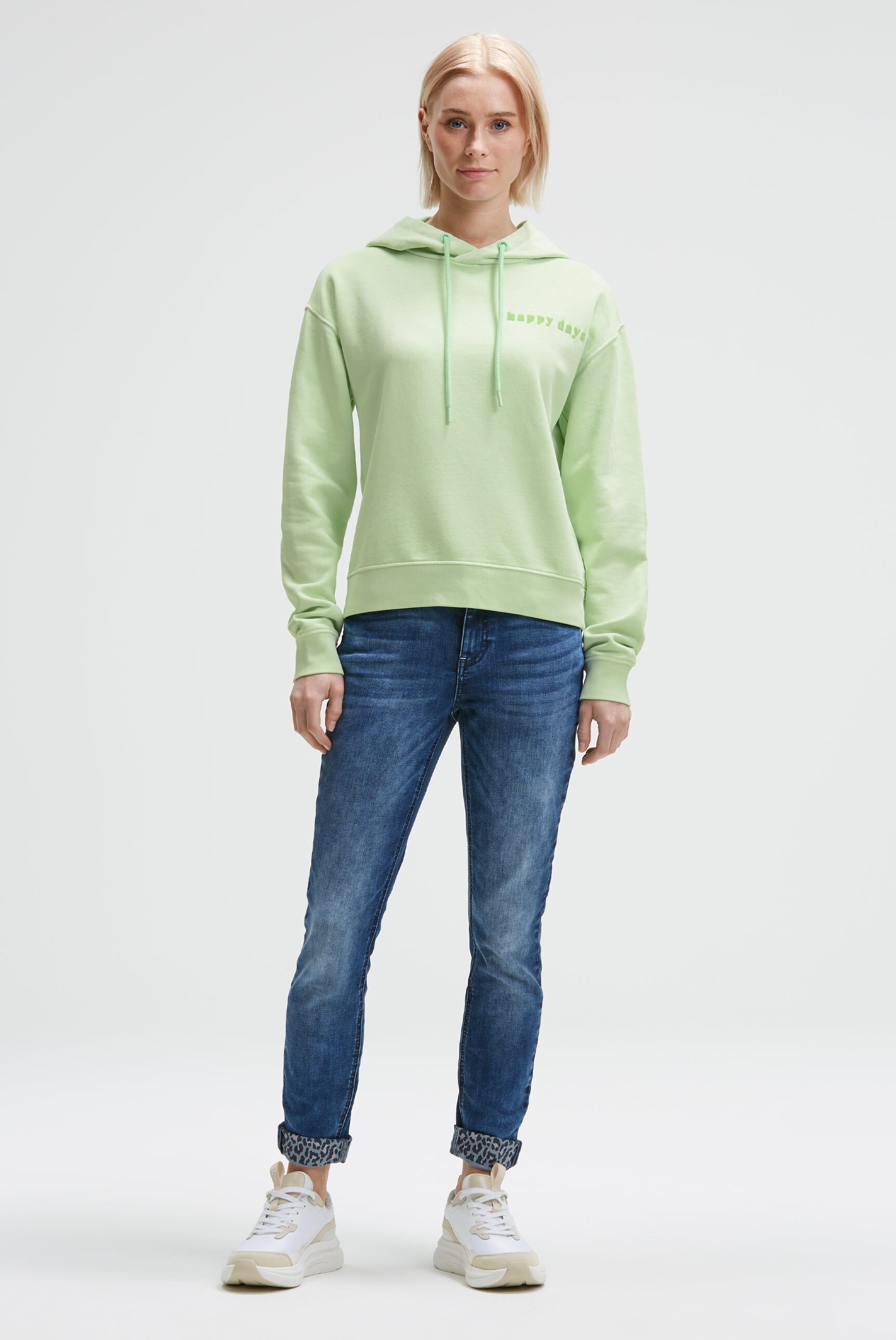 SOCCX Kapuzensweatshirt , mit Rückenprint
