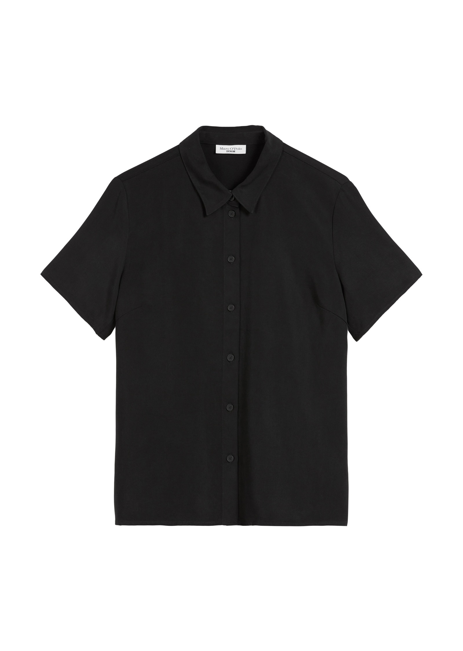 Marc O'Polo DENIM Kurzarmbluse »aus TENCEL™ Lyocell«