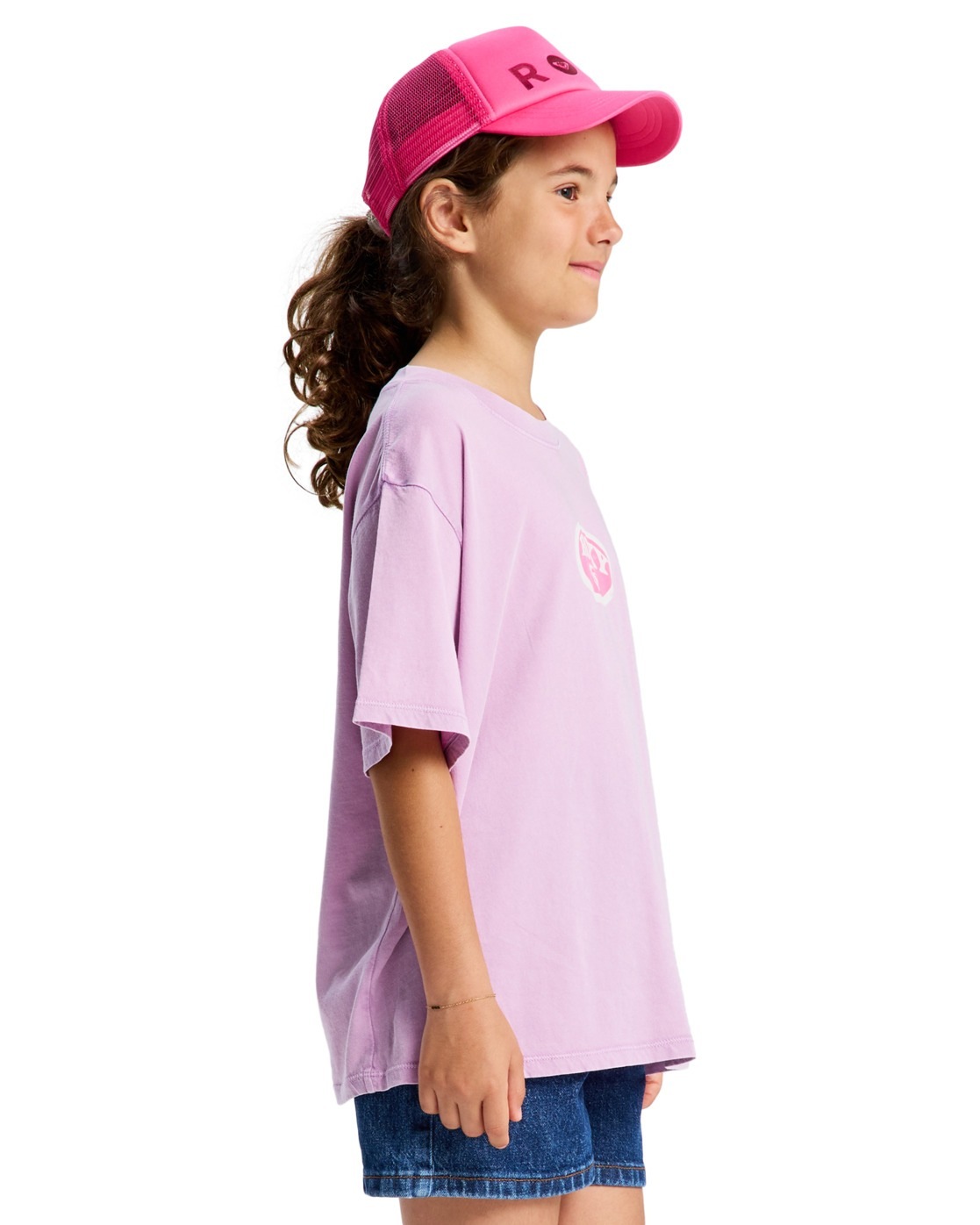 Roxy Washed Short Sleeve T-shirt Crocus Petal 12 Years Girls 2