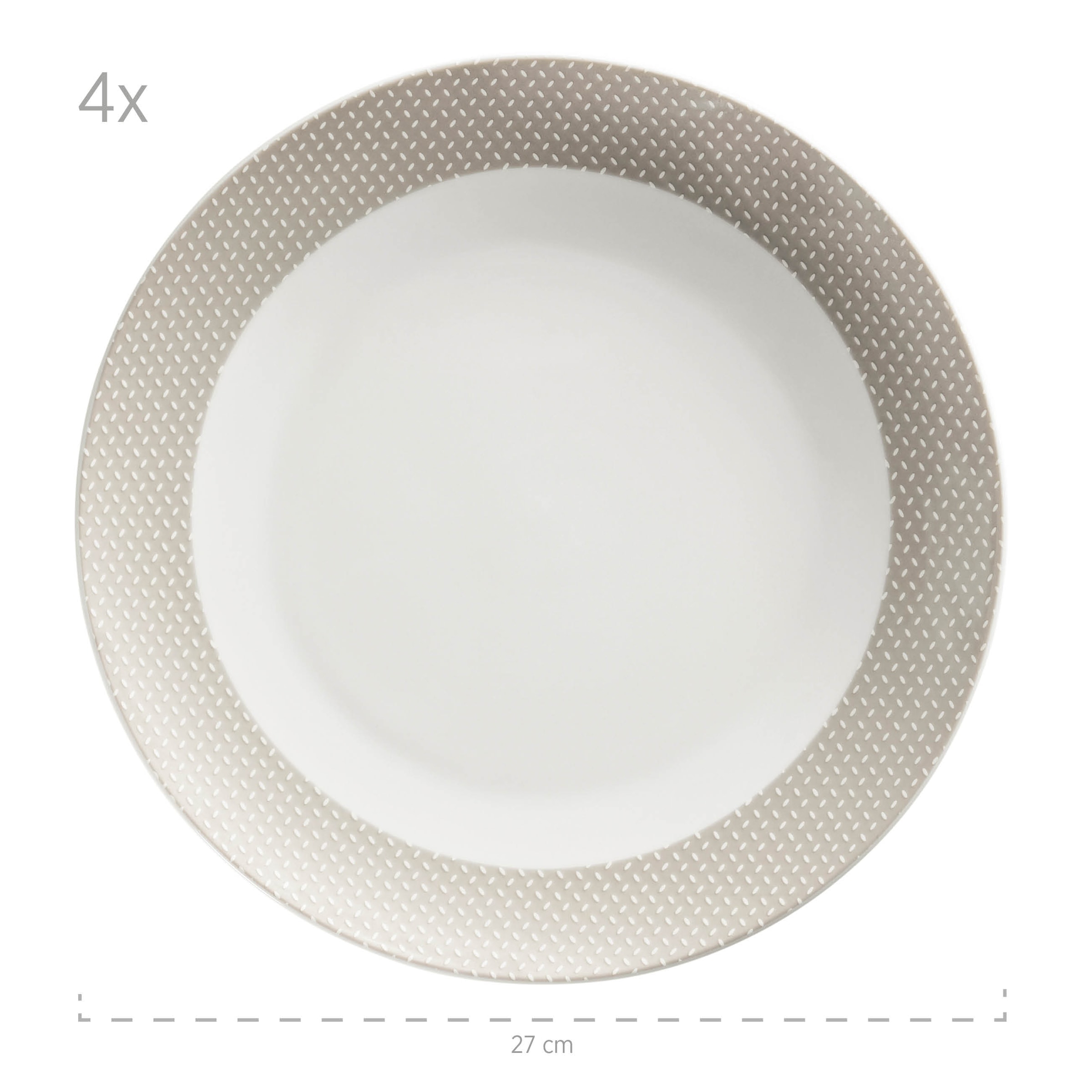 MÄSER Kombiservice »KITCHEN TIME II, Geschirr-Set, Porzellan«