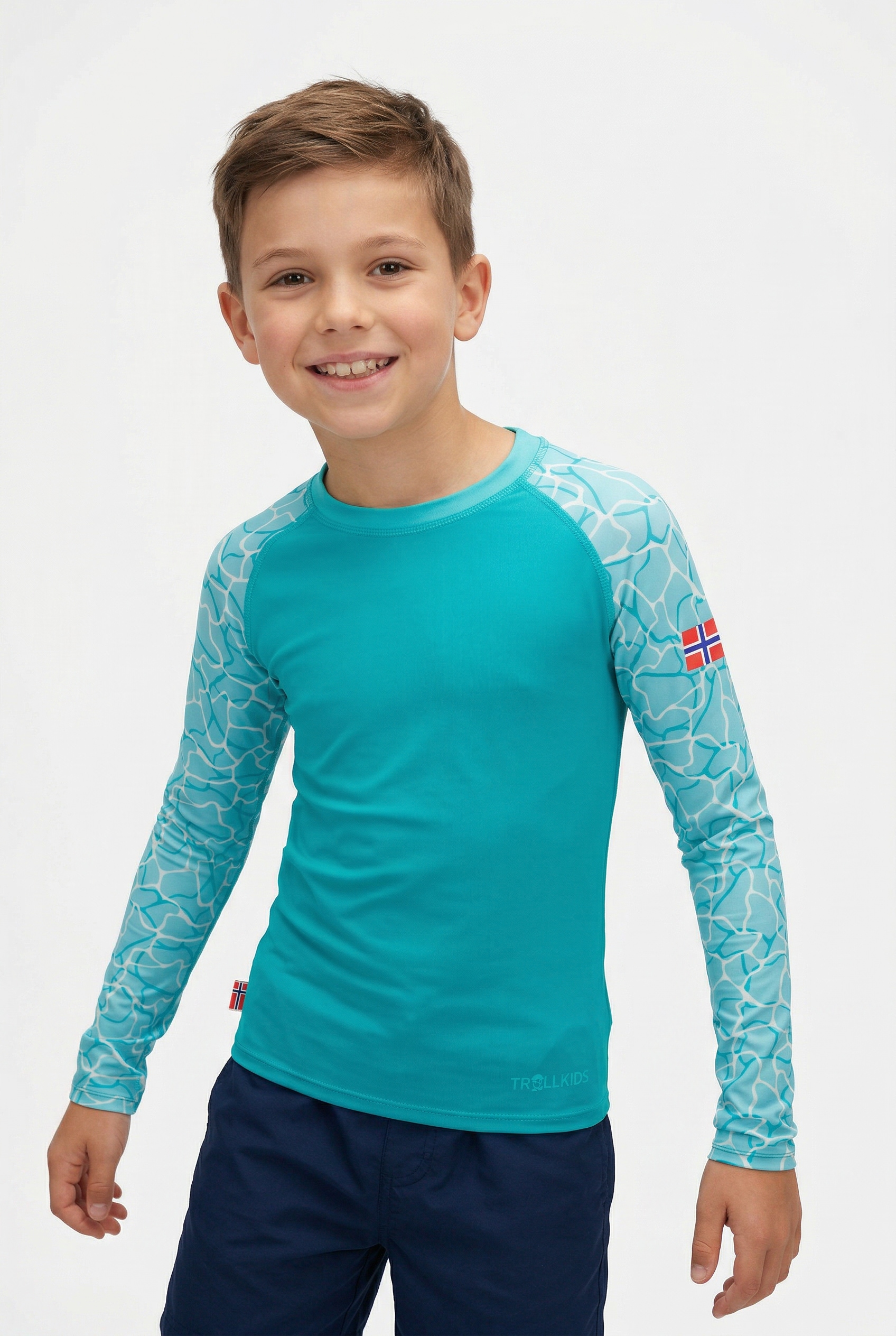 TROLLKIDS Bade-Shirt "Girls Haukland Shirt" mit Lichtschutzfaktor 50+, schnell trocknend, atmungsaktiv