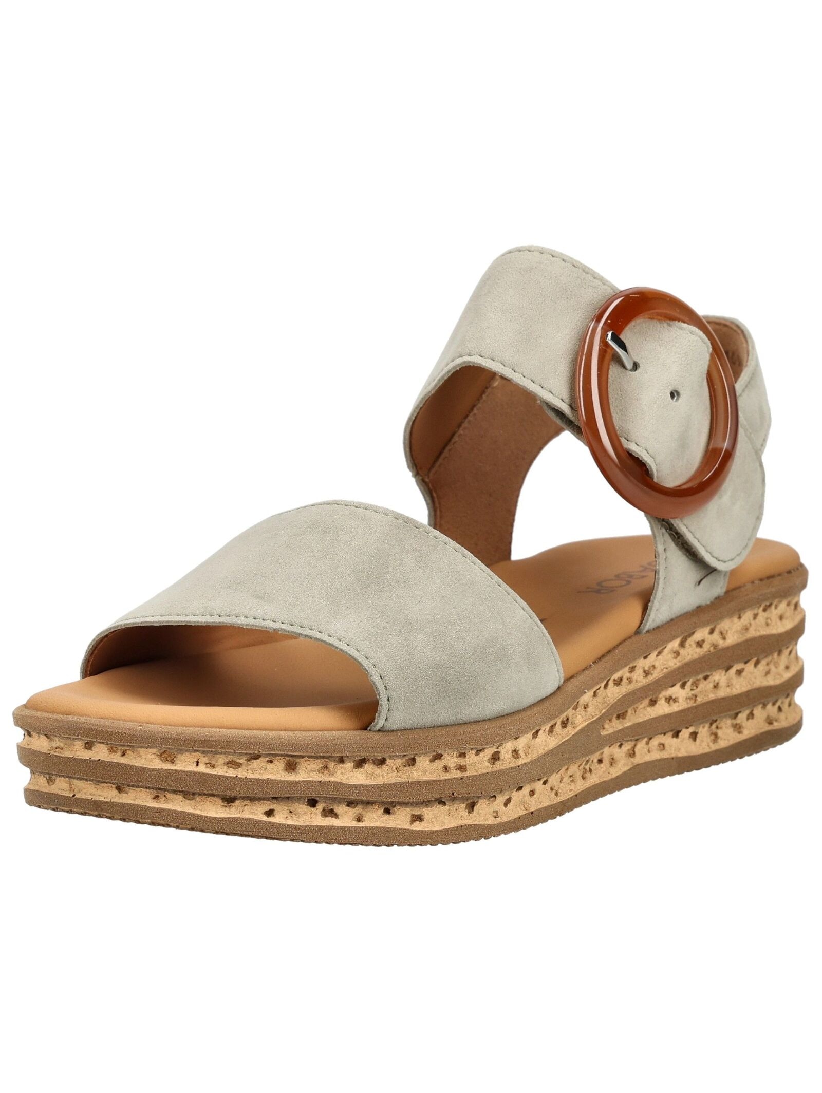 Gabor Keilsandalette "Gabor Sandalen Leder" günstig online kaufen