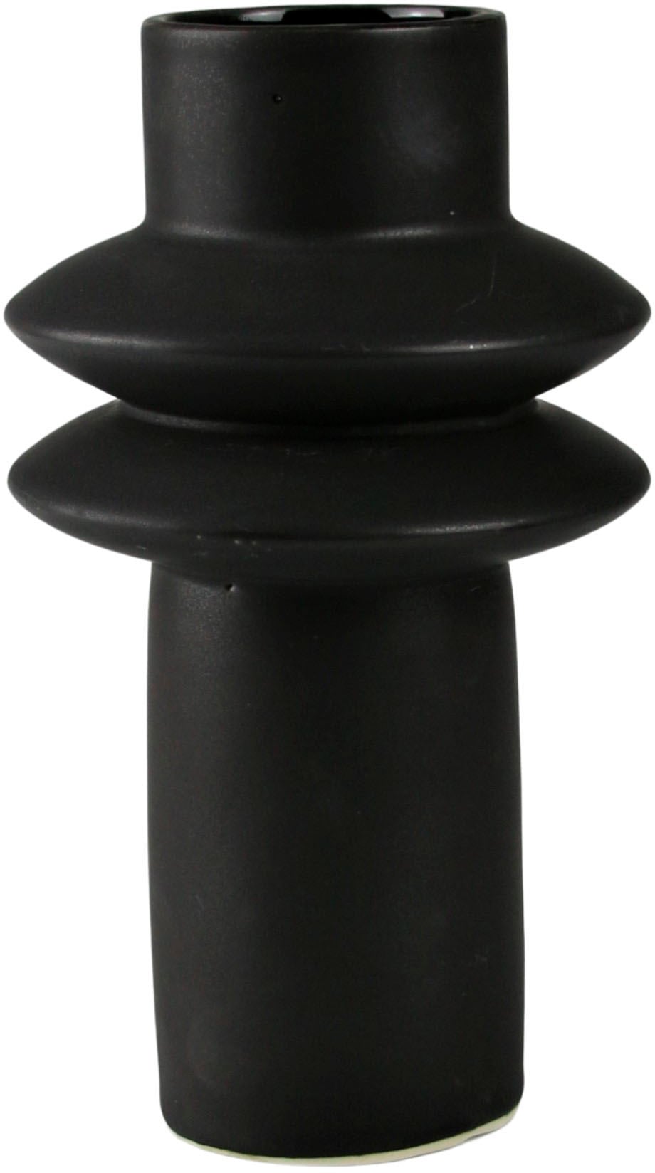 AM Design Dekovase "Tischvase aus Keramik, Höhe ca. 24,5 cm" Keramikvase, Dekoobjekt, Vase für Blumen
