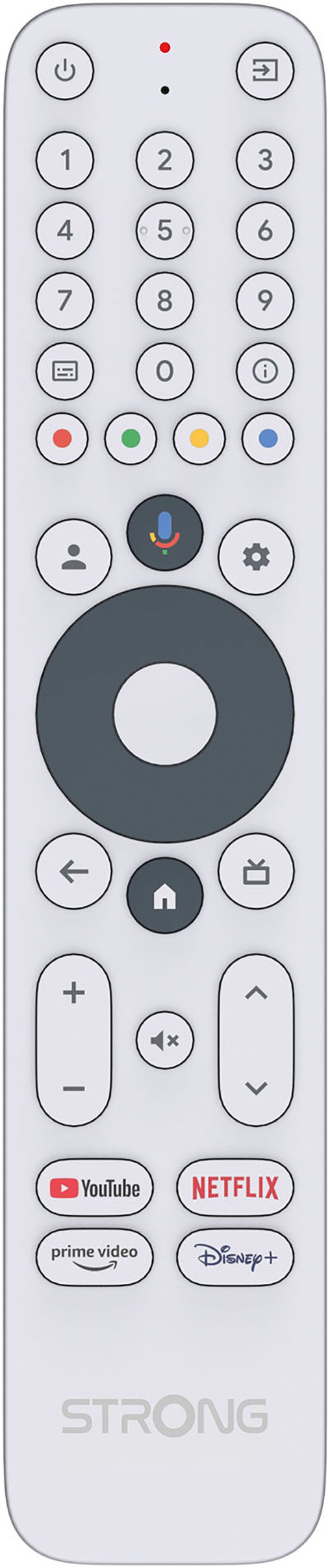 Strong Streaming-Stick »LEAP-NEVE 4K UHD-Streaming-Dongle Google TV«, Video-Streaming: Netflix, Youtube, Amazon Prime Video, Disney+