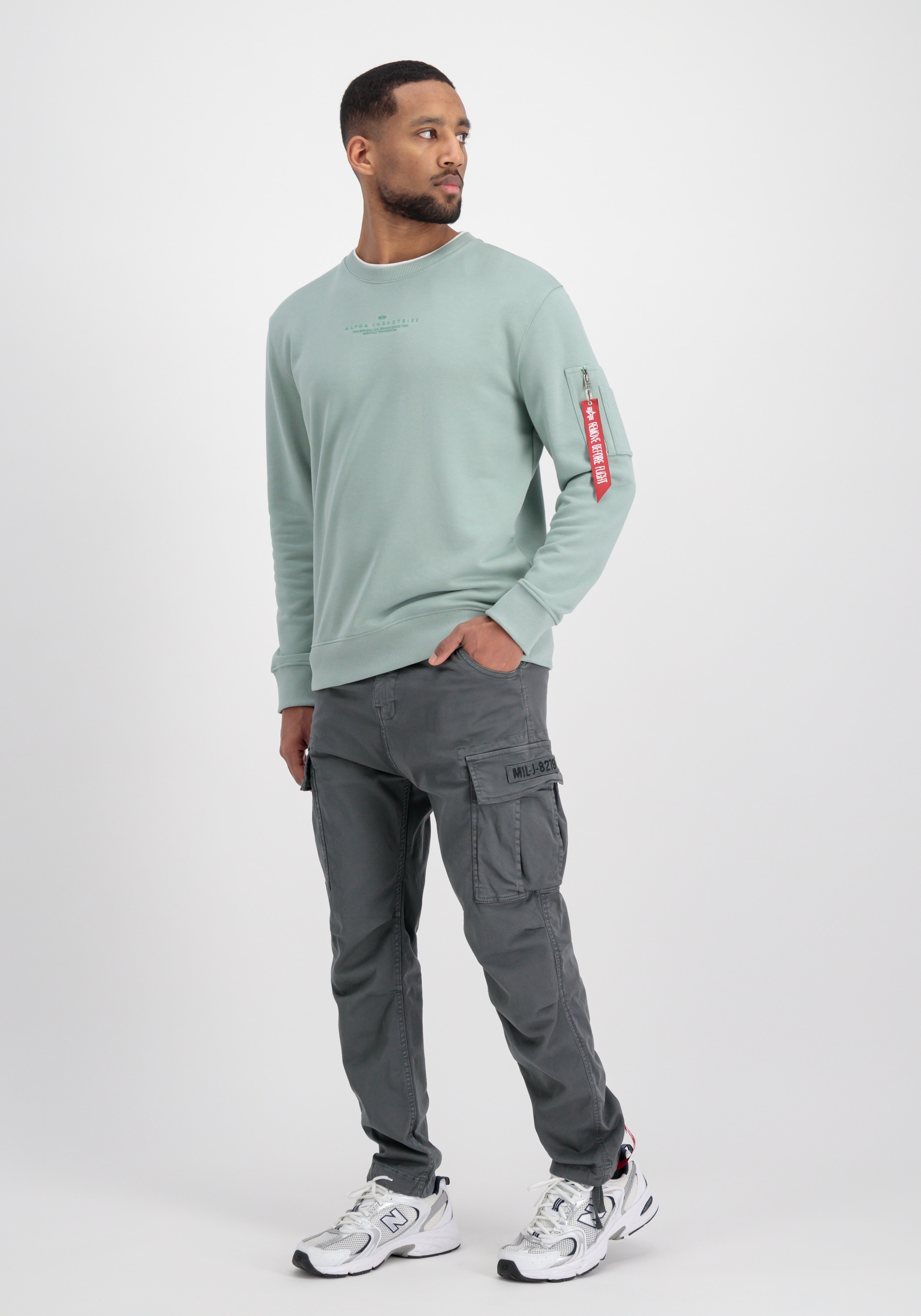 Alpha Industries Sweater »Alpha Industries Men - Sweatshirts Double Layer  Sweater« ▷ kaufen | BAUR