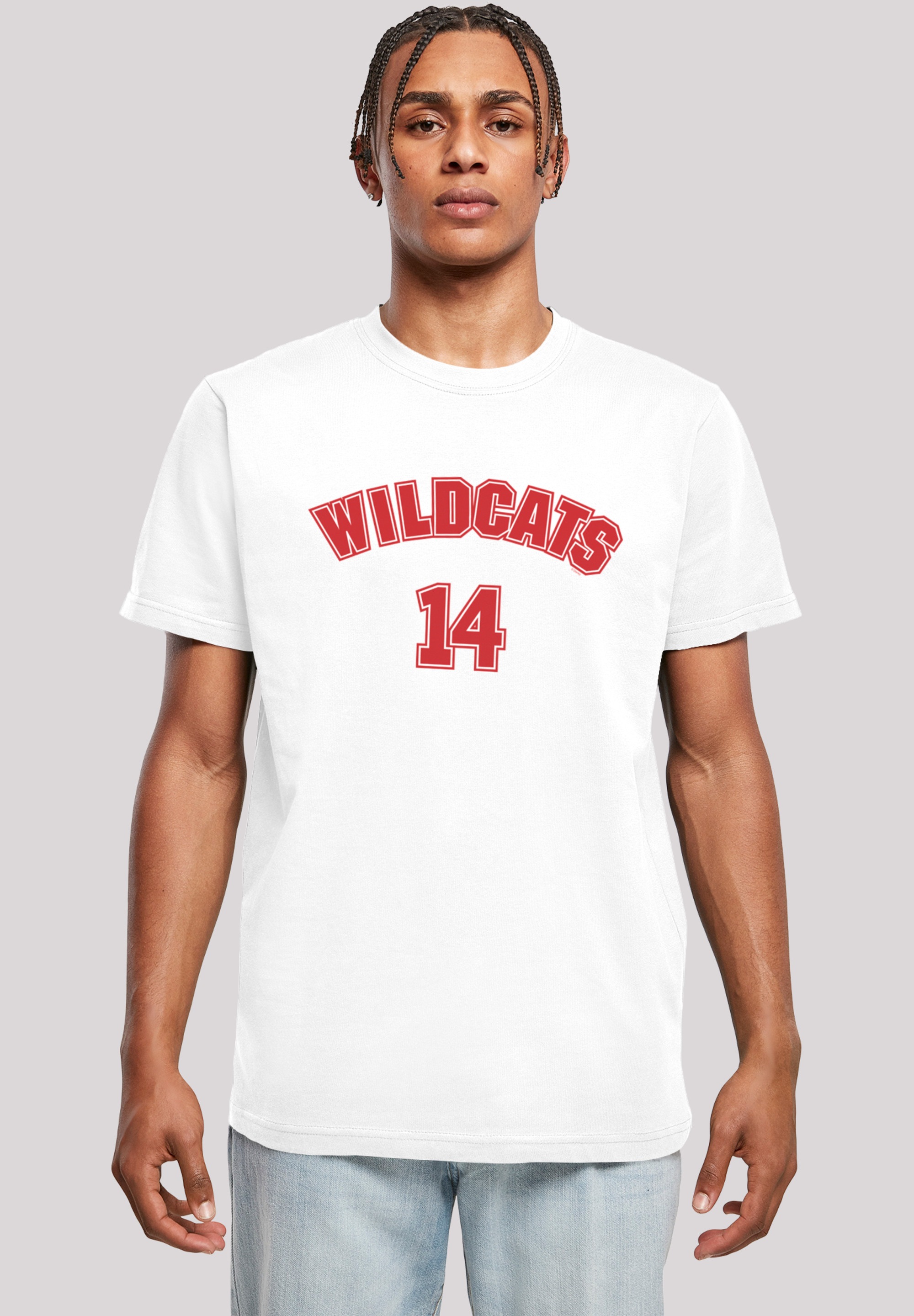 F4NT4STIC T-Shirt »Disney High School Musical The Musical Wildcats 14«, Print