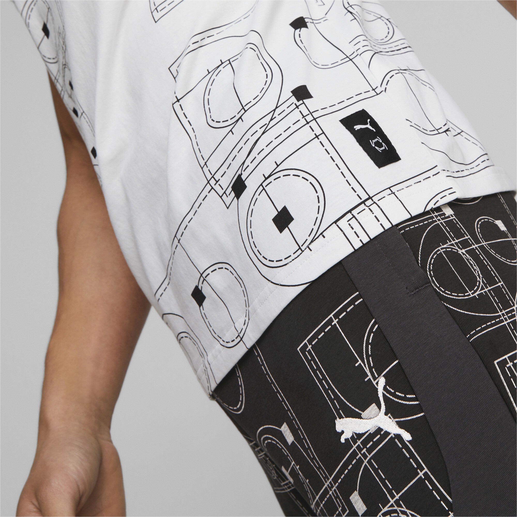PUMA Trainingsshirt »Clear Out Basketball-T-Shirt Herren«