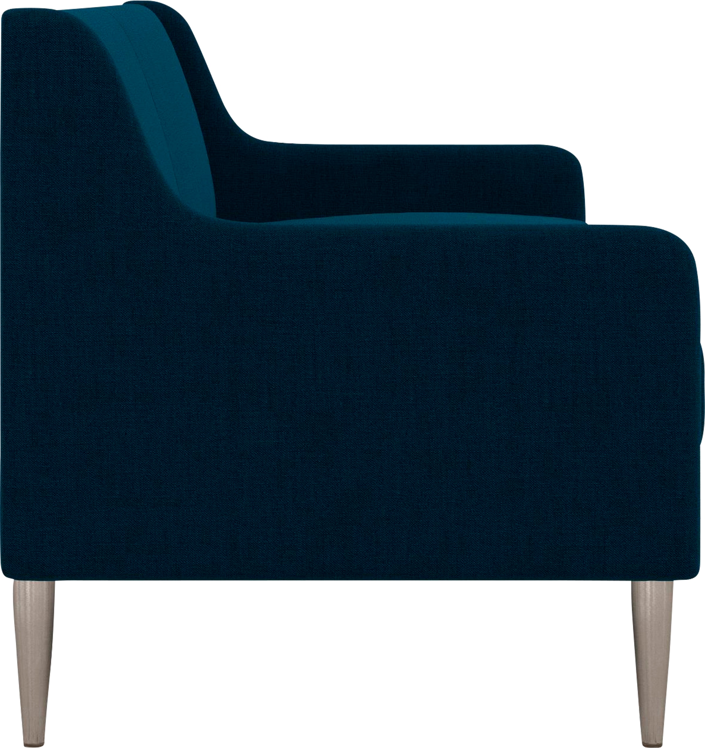 CosmoLiving by Cosmopolitan 3-Sitzer »Virginia«, (1 St.), Webstoff, Sitz und Rücken gepolstert, Beine aus Stahl, Sitzhöhe 42,5cm