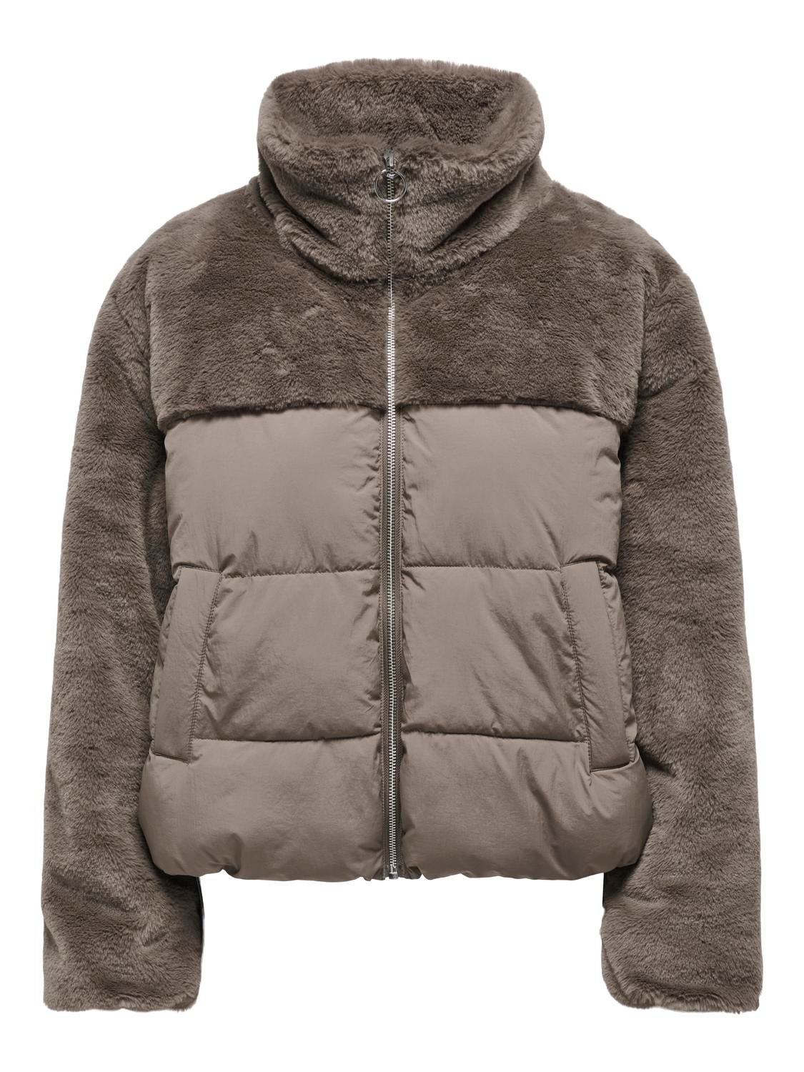 ONLY Steppjacke »ONLWANJA FUR PUFFER MIX JACKET CC OTW«