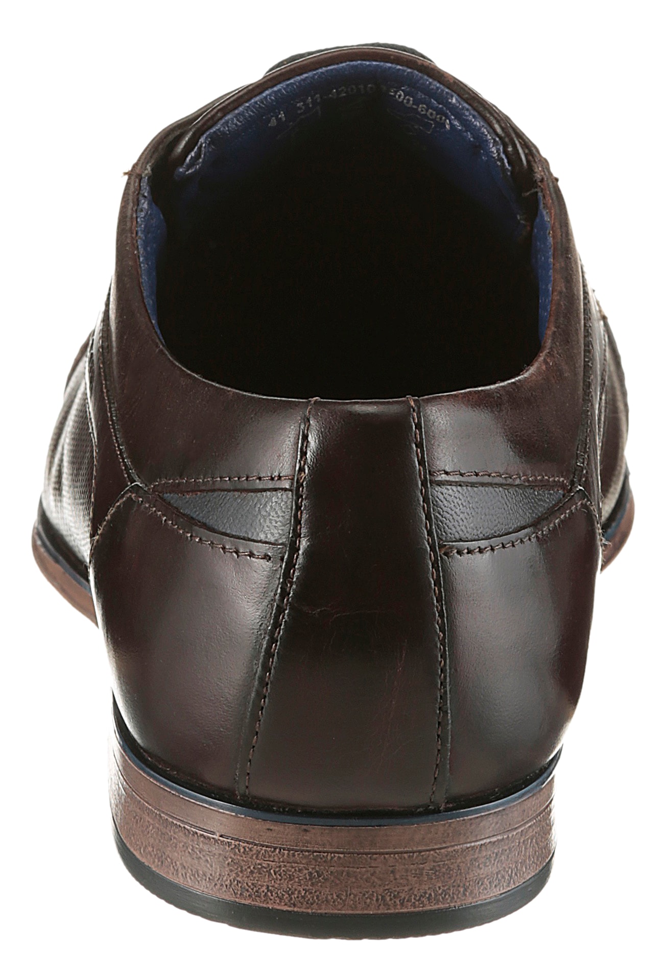bugatti Schnürschuh, Abendschuh, Businessschuh, Festtagsschuh mit Hand Finish