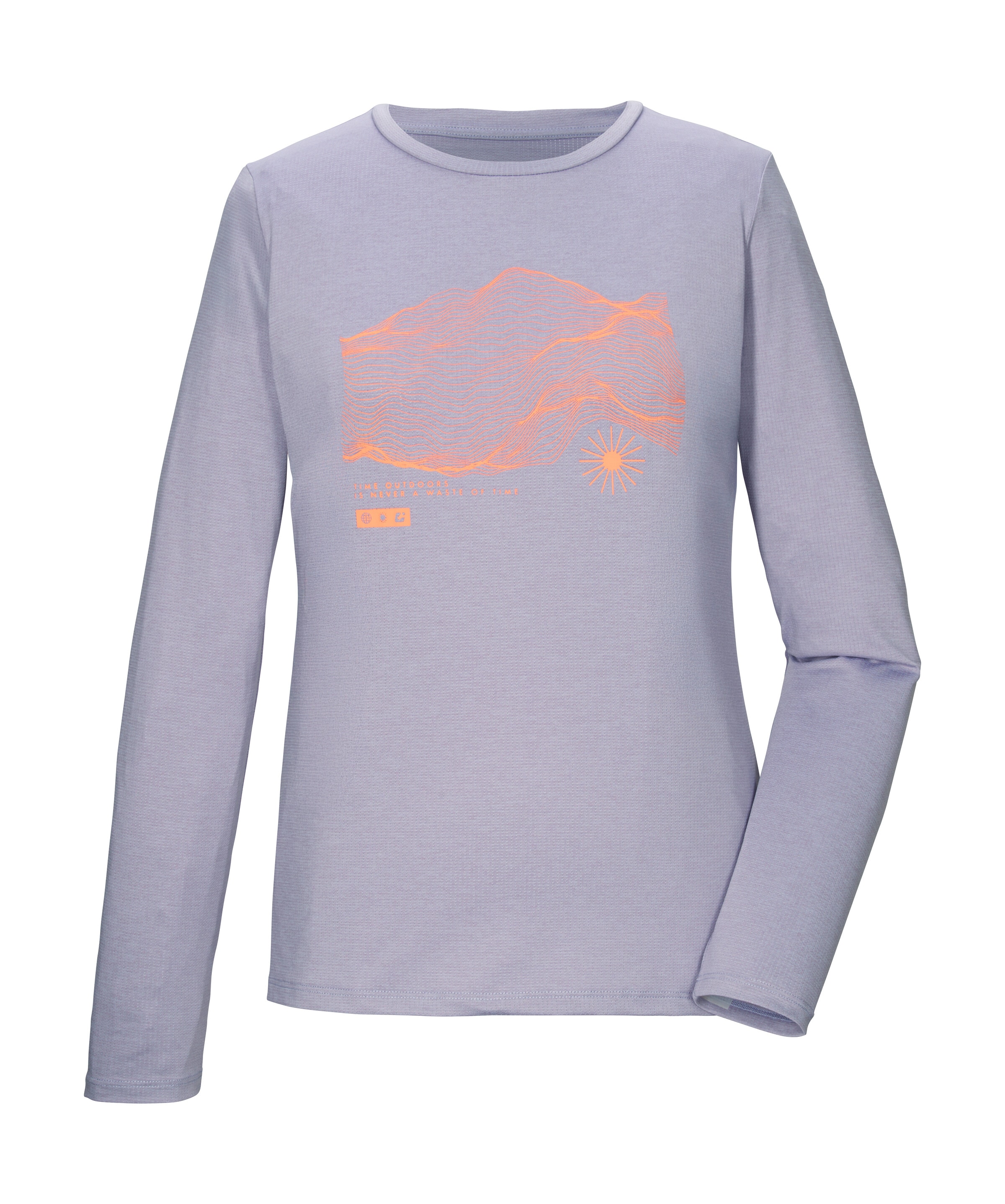 Killtec Langarmshirt "KOS 179 WMN LS SHRT" Weiches, strapazierfähiges, atmungsaktives Langarmshirt