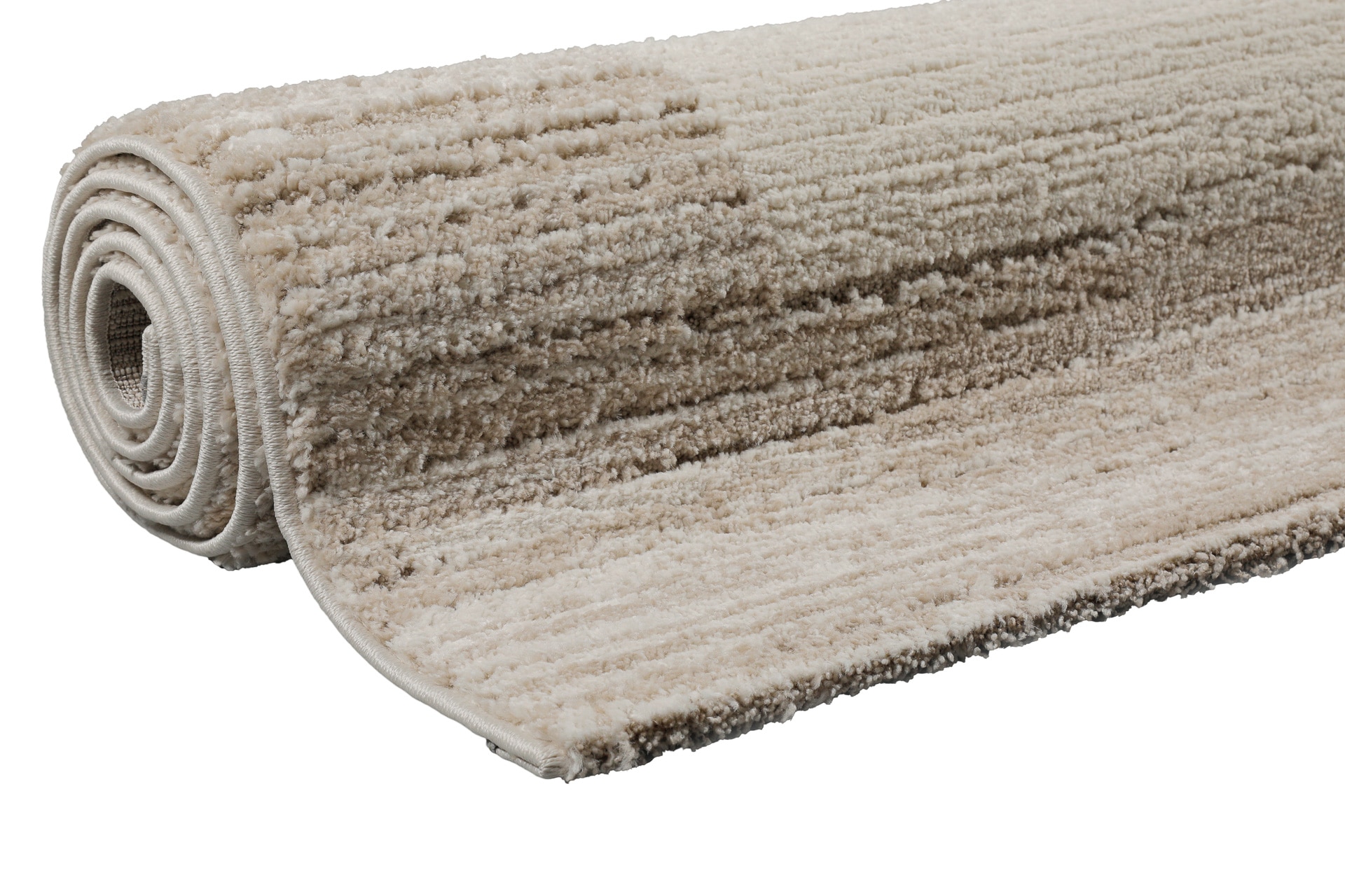 Wecon home Teppich »Thorben«, rechteckig, 18 mm Höhe, Gewebt, pflegeleicht, meliertes Design, Bordüre, Scandi, Wohnzimmer