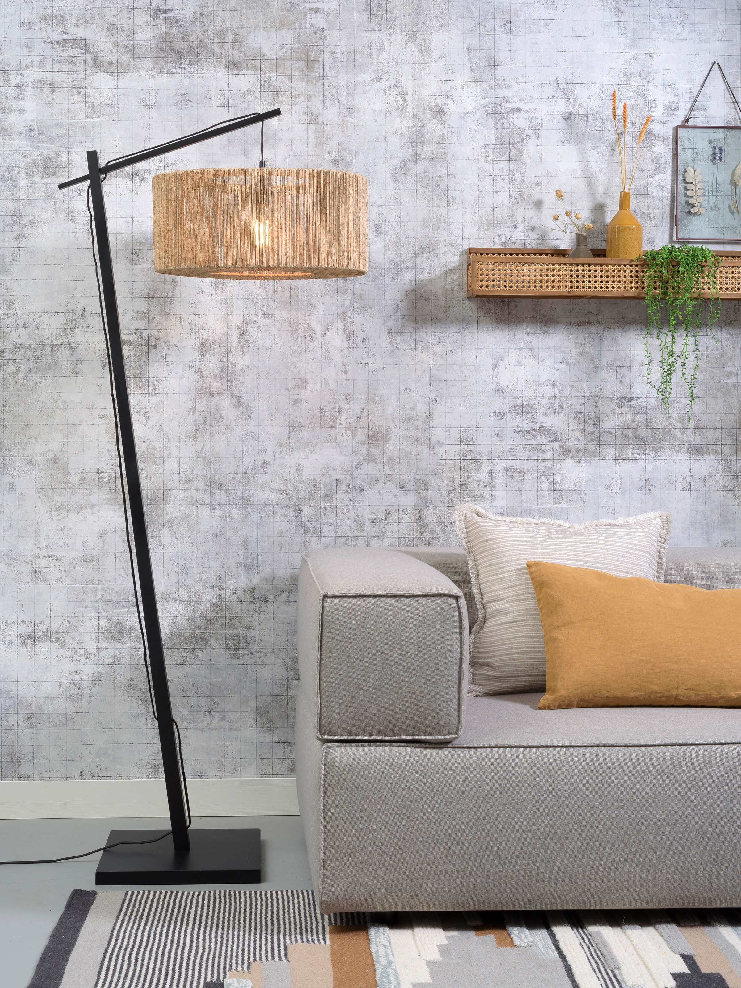 GOOD&MOJO Stehlampe »Iguazu«, Leuchtmittel E27 | ohne Leuchtmittel