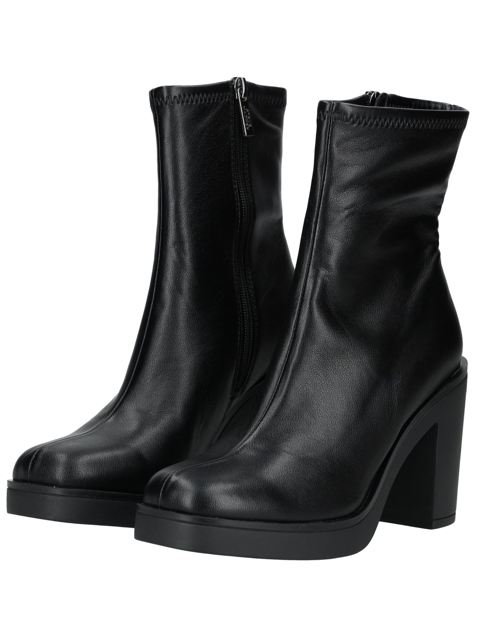 Steve Madden High Heel Boot Faux Leather Black 41 3