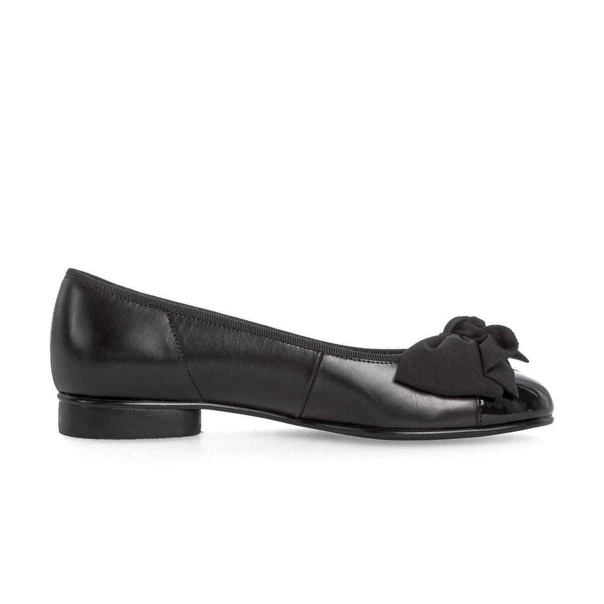 Ballerina GABOR "Eleganter Ballerina", Damen, Gr. 38,5, schwarz, Schuhe Ballerina 2