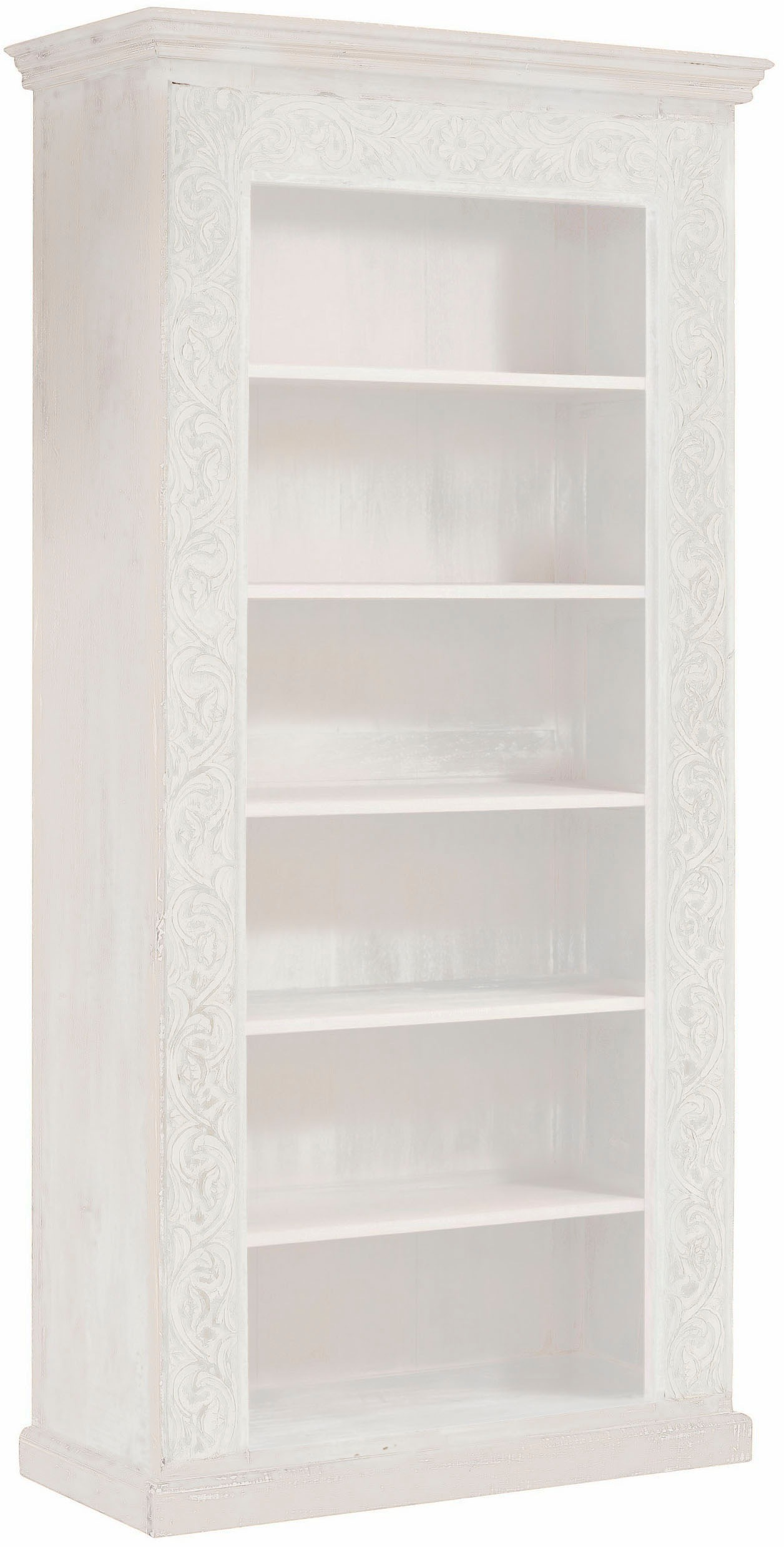 OTTO home Standregal "Malati" mit dekorativen Fräsungen, Höhe 180 cm günstig online kaufen