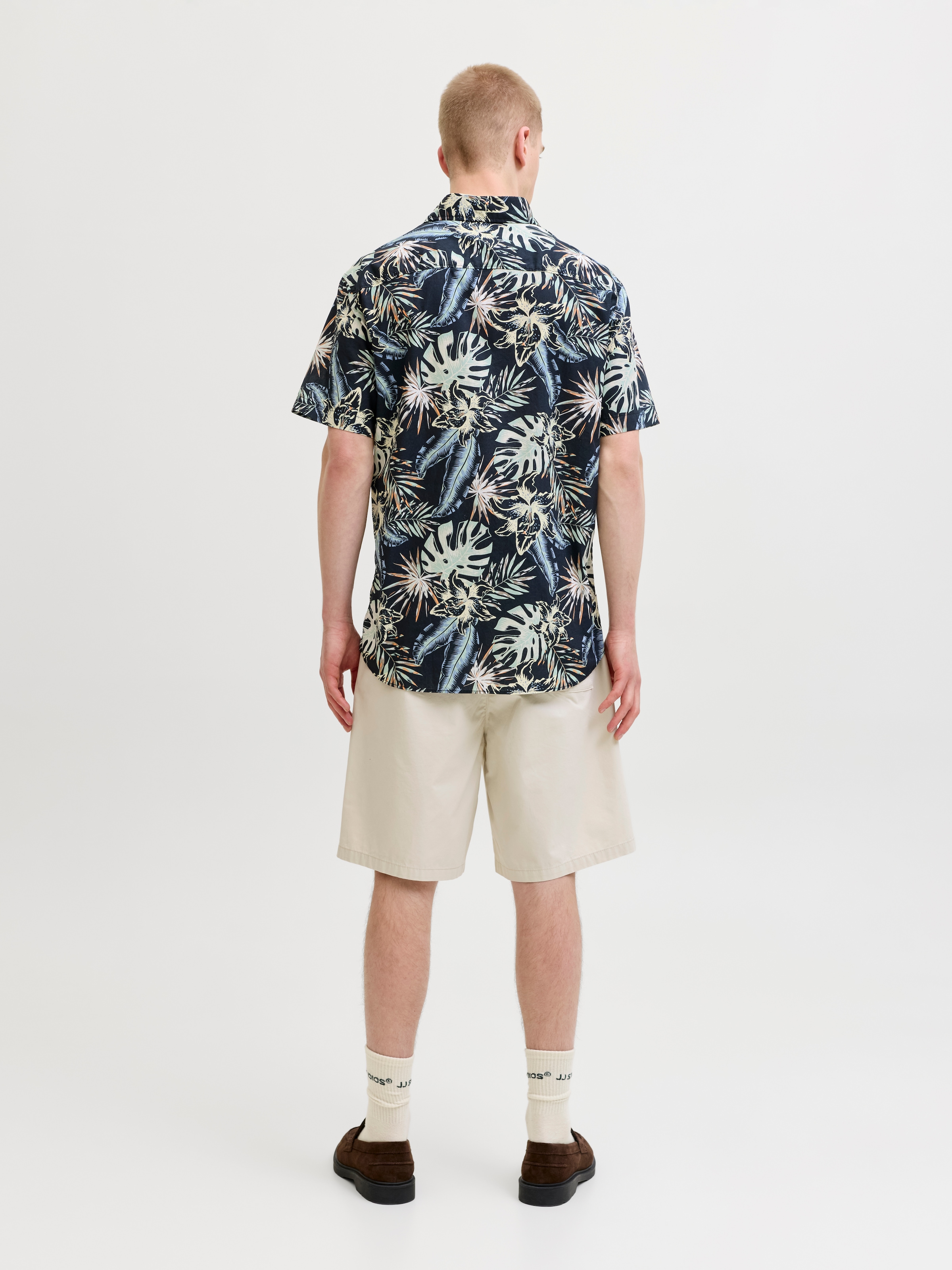 Jack & Jones Kurzarmhemd »JJHONOLULU AOP SHIRT SS«