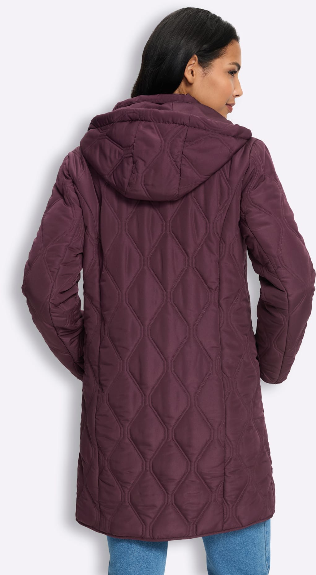 Classic Basics Steppjacke mit Kapuze