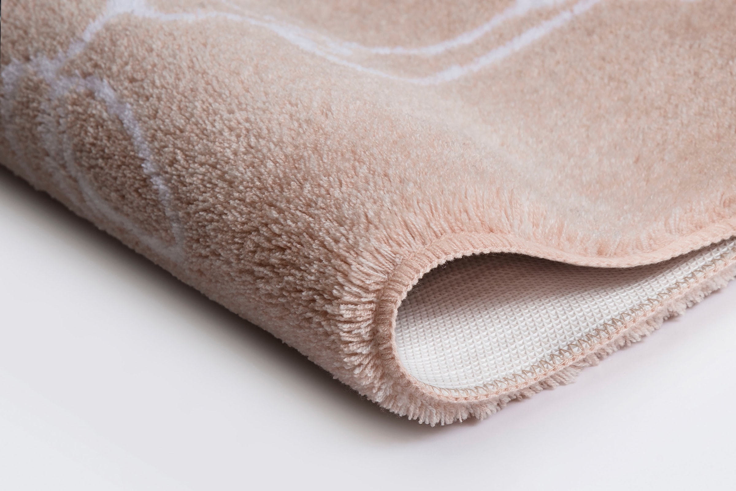 Kleine Wolke Badematte »Face«, rutschhemmend beschichtet, fußbodenheizungsgeeignet, Badteppich, modernes Design, Motiv Gesichter, waschbar