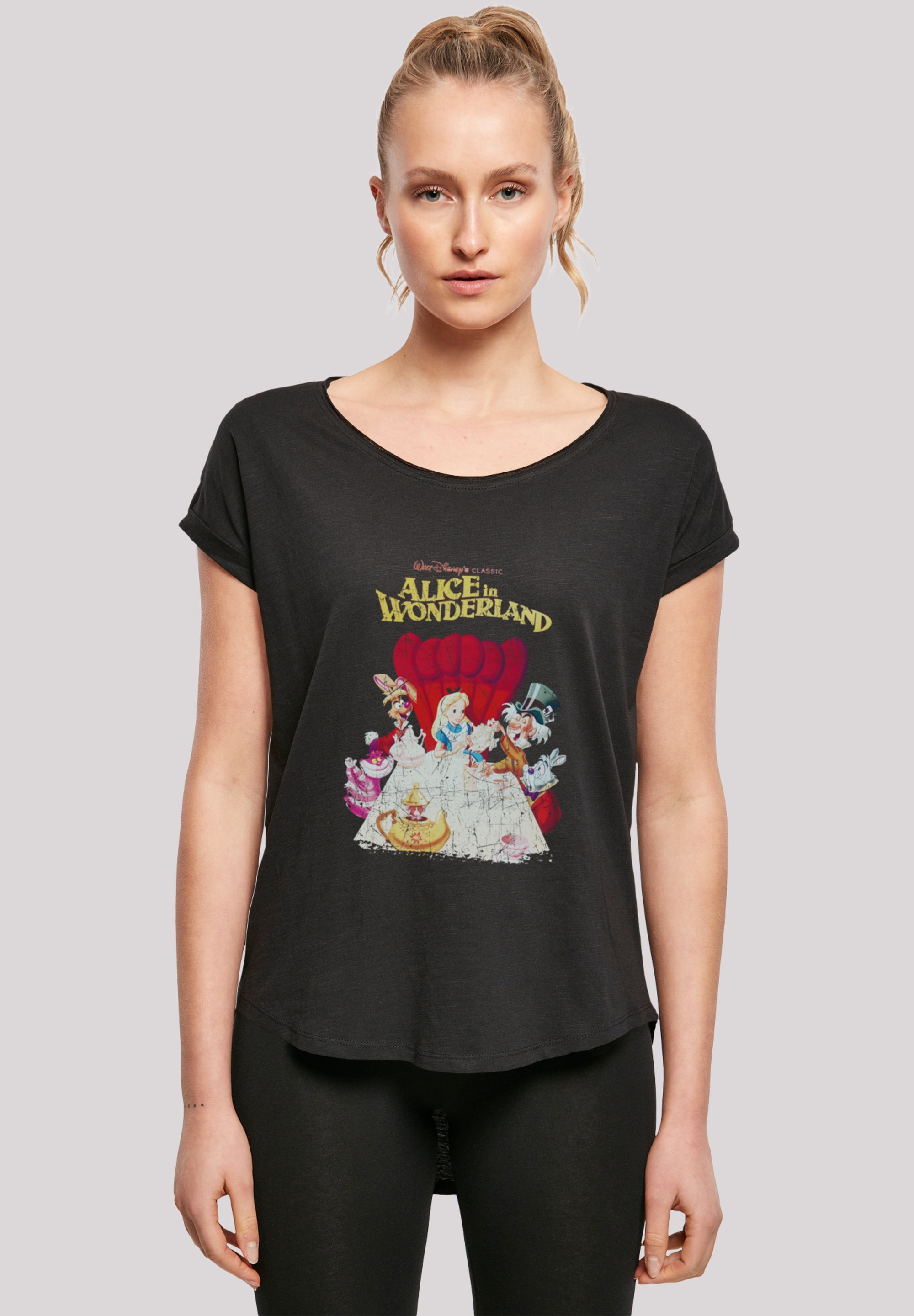 F4NT4STIC T-Shirt "Alice im Wunderland Retro Poster", Print günstig online kaufen