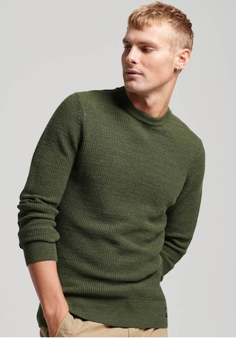 Superdry Megztinis »TEXTURED CREW KNIT JUMPER«