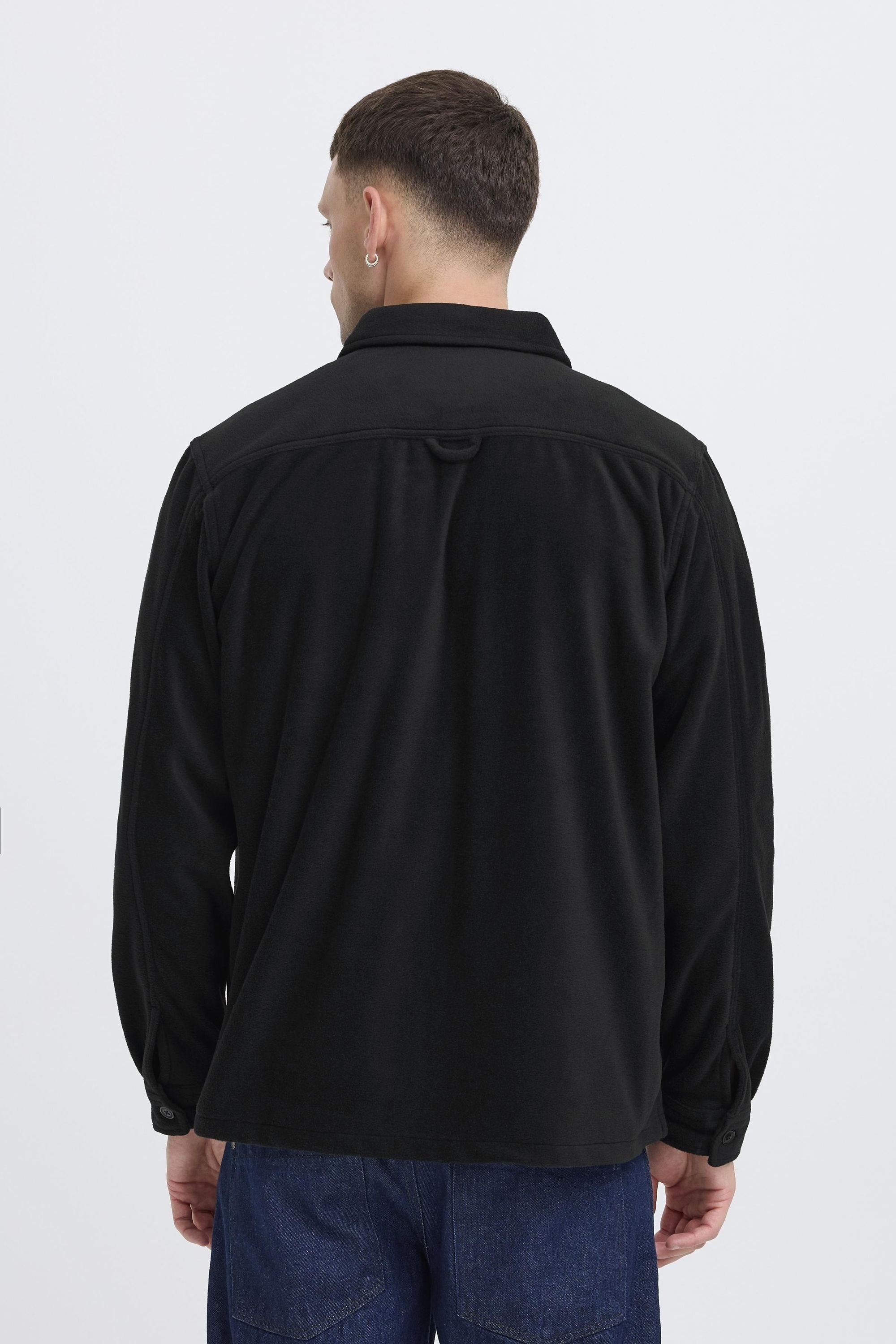 Hemdjacke BLEND "Hemdjacke BHDIRK", Herren, Gr. XL, schwarz, Obermaterial: 100% Polyester PES., Jacken 3