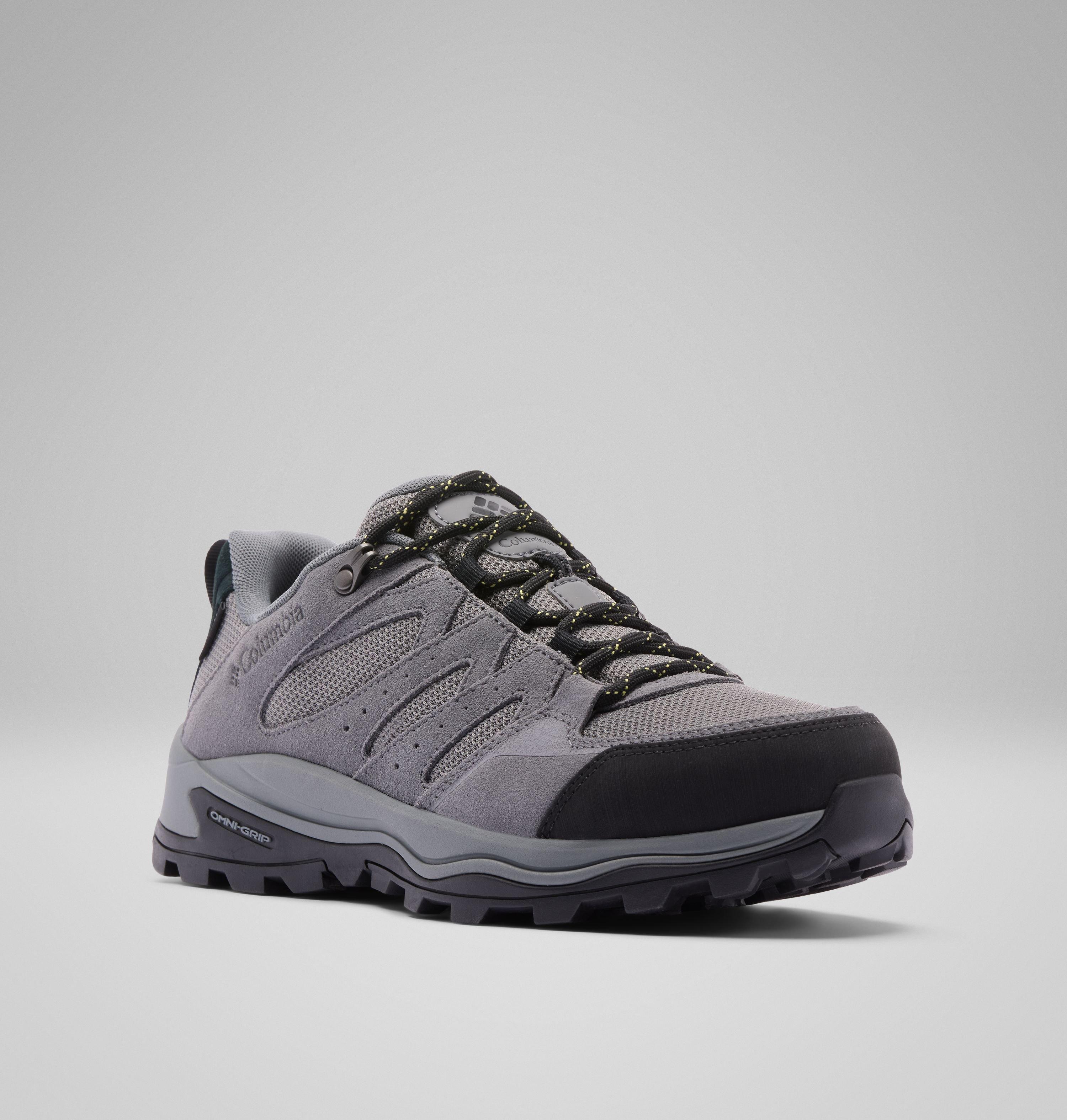Columbia Wanderschuh "REDMOND™ IV LOW WATERPROOF" atmungsaktives Innenmaterial, profilierte Gummilaufsohle