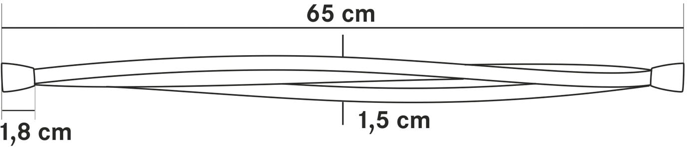 Gerster Raffhalter »Jana«, (1 St.), Mit Magnetverschluß