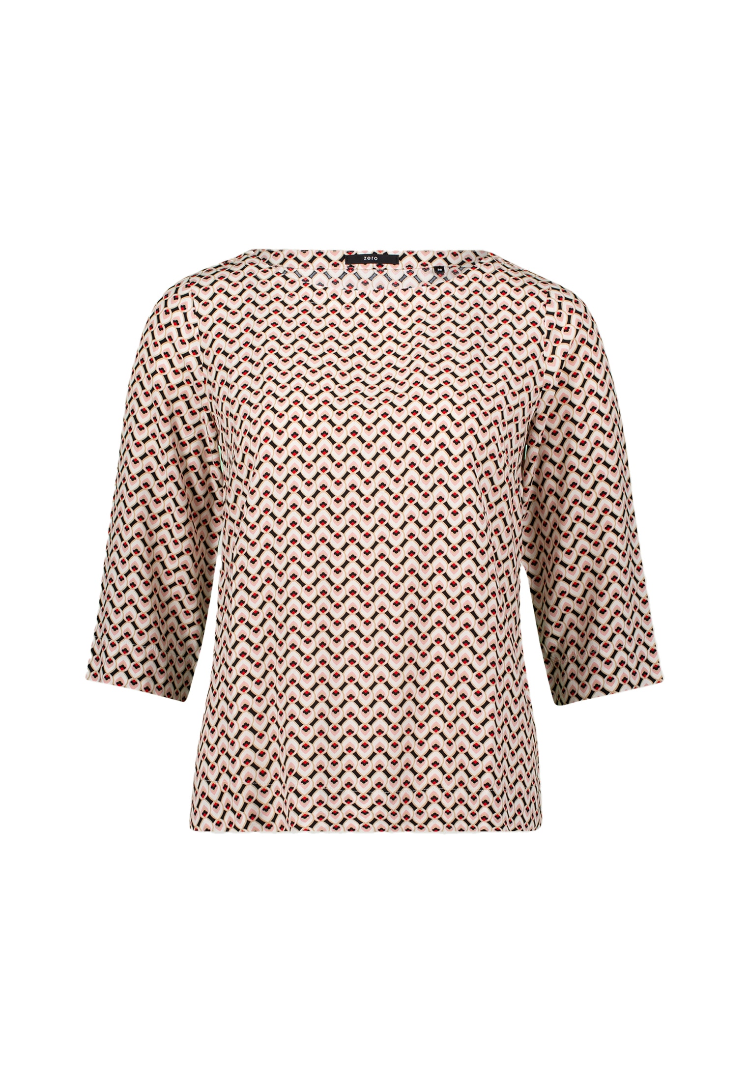 Zero Klassische Bluse »zero Bluse mit grafischem Druck«