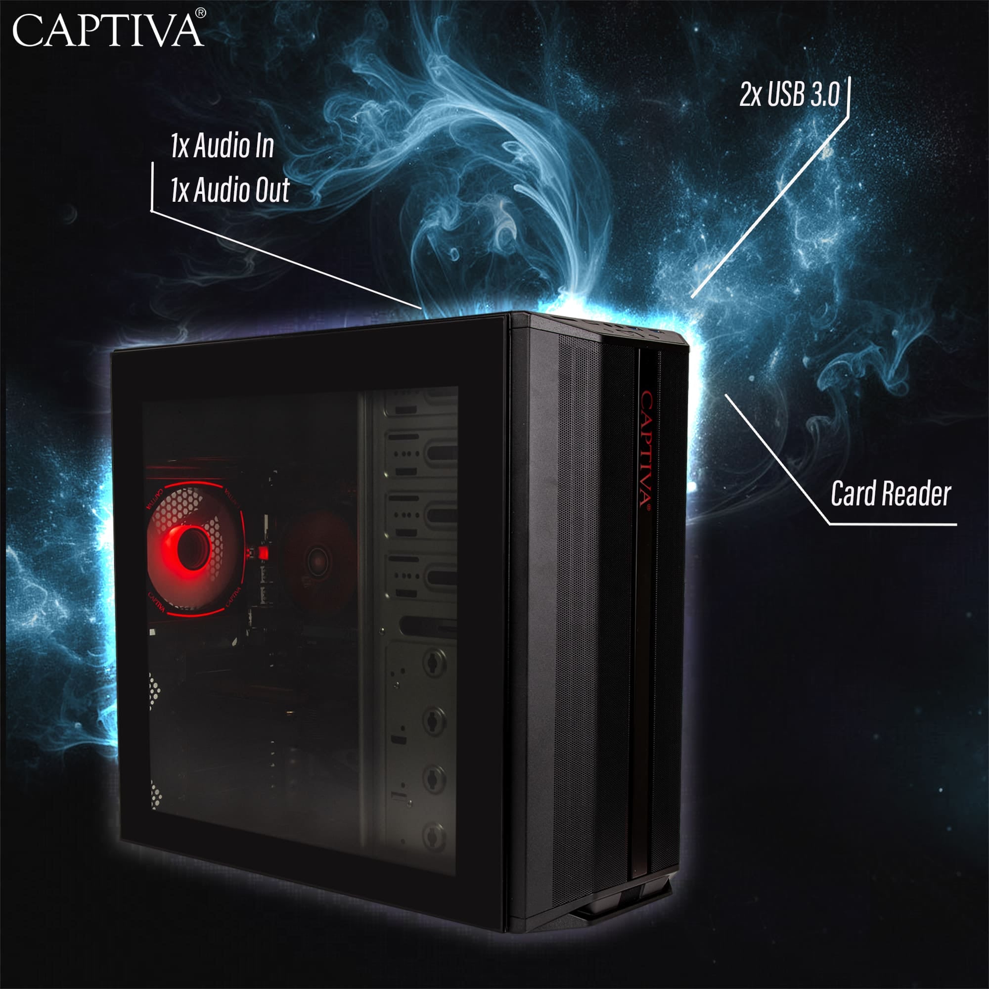 CAPTIVA Gaming-PC-Komplettsystem »Advanced Gaming R75-549 TFT Bundle«