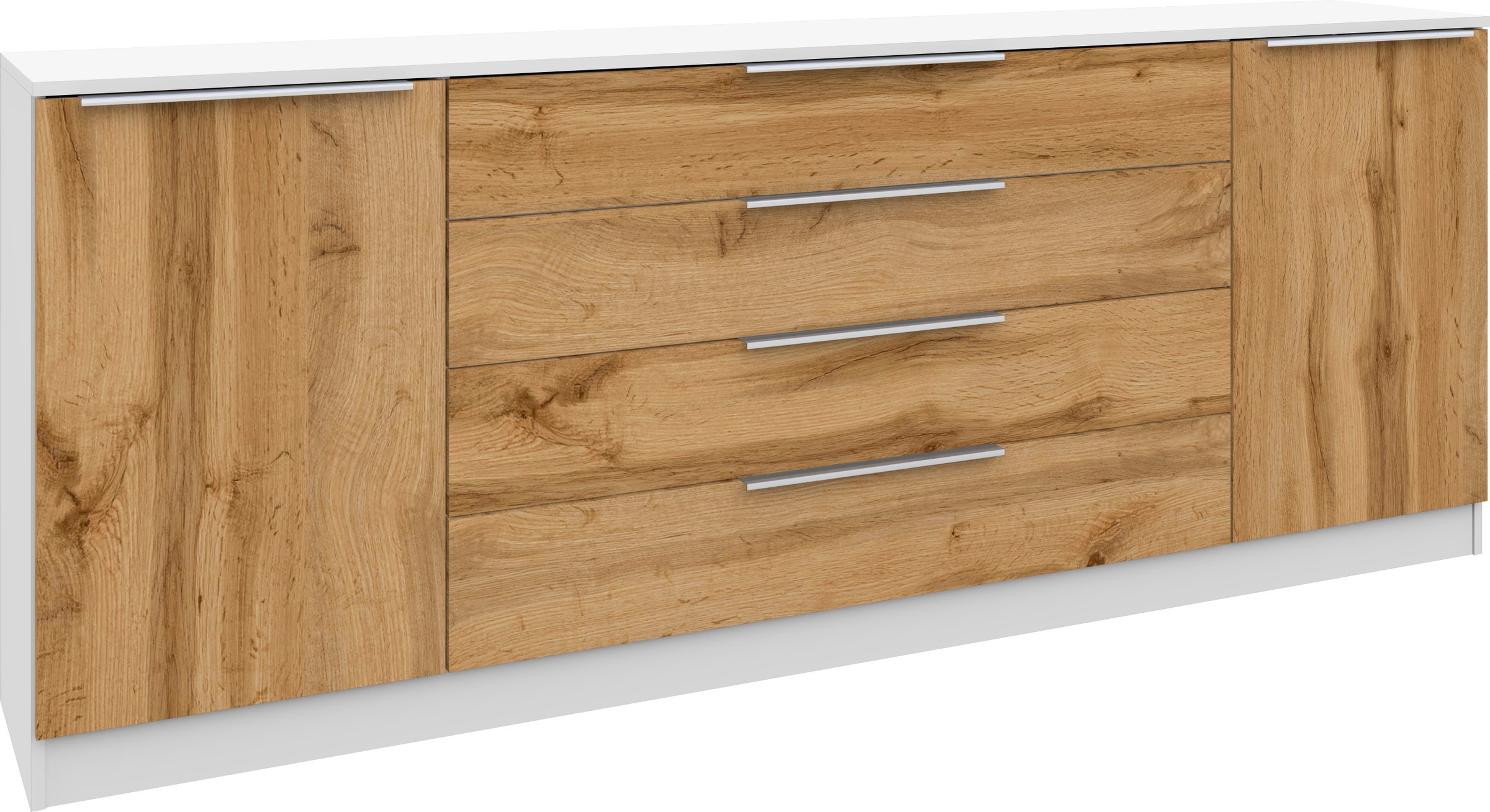 borchardt Möbel Kommode "Oliva, Kommode mit Metallgriffen" Breite 200 cm, m günstig online kaufen