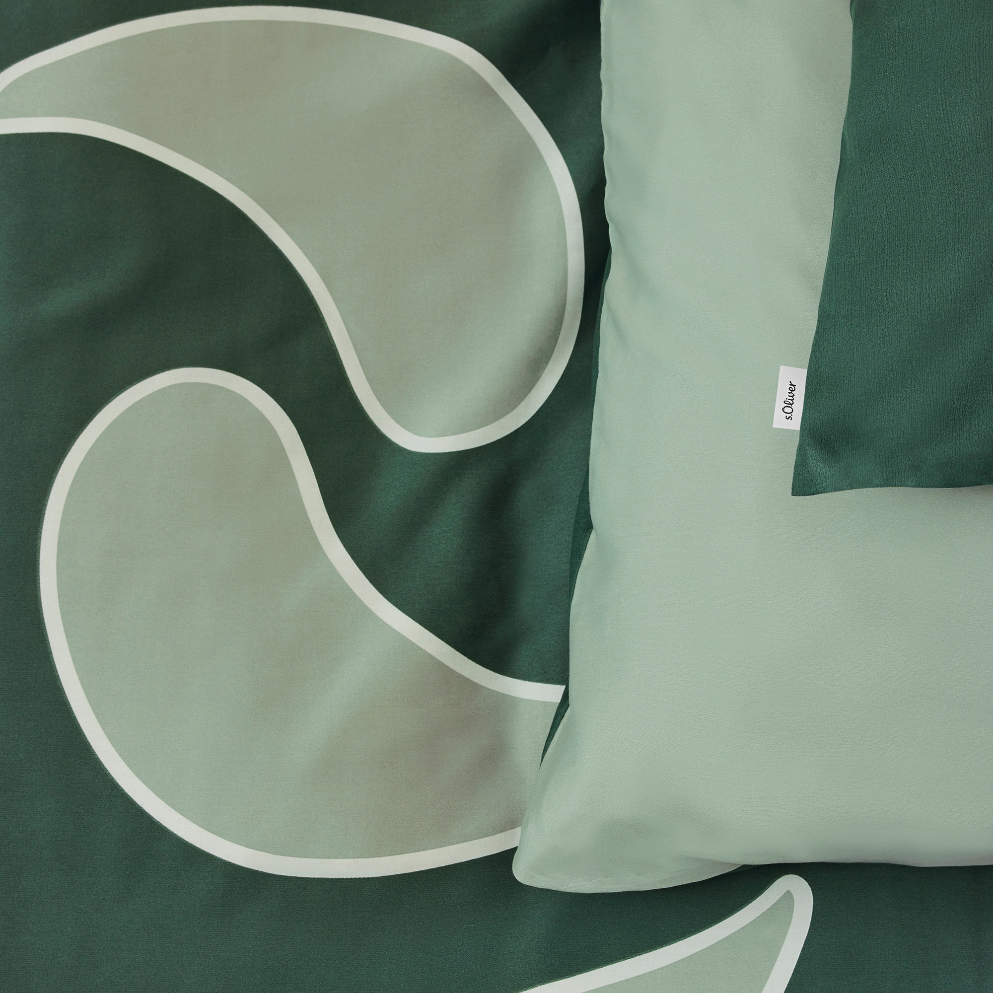 Thumbnail - s.Oliver Bettwäsche "Satinbettwäsche s.Oliver" 2 Stk. tlg. im angesagten Trenddesign