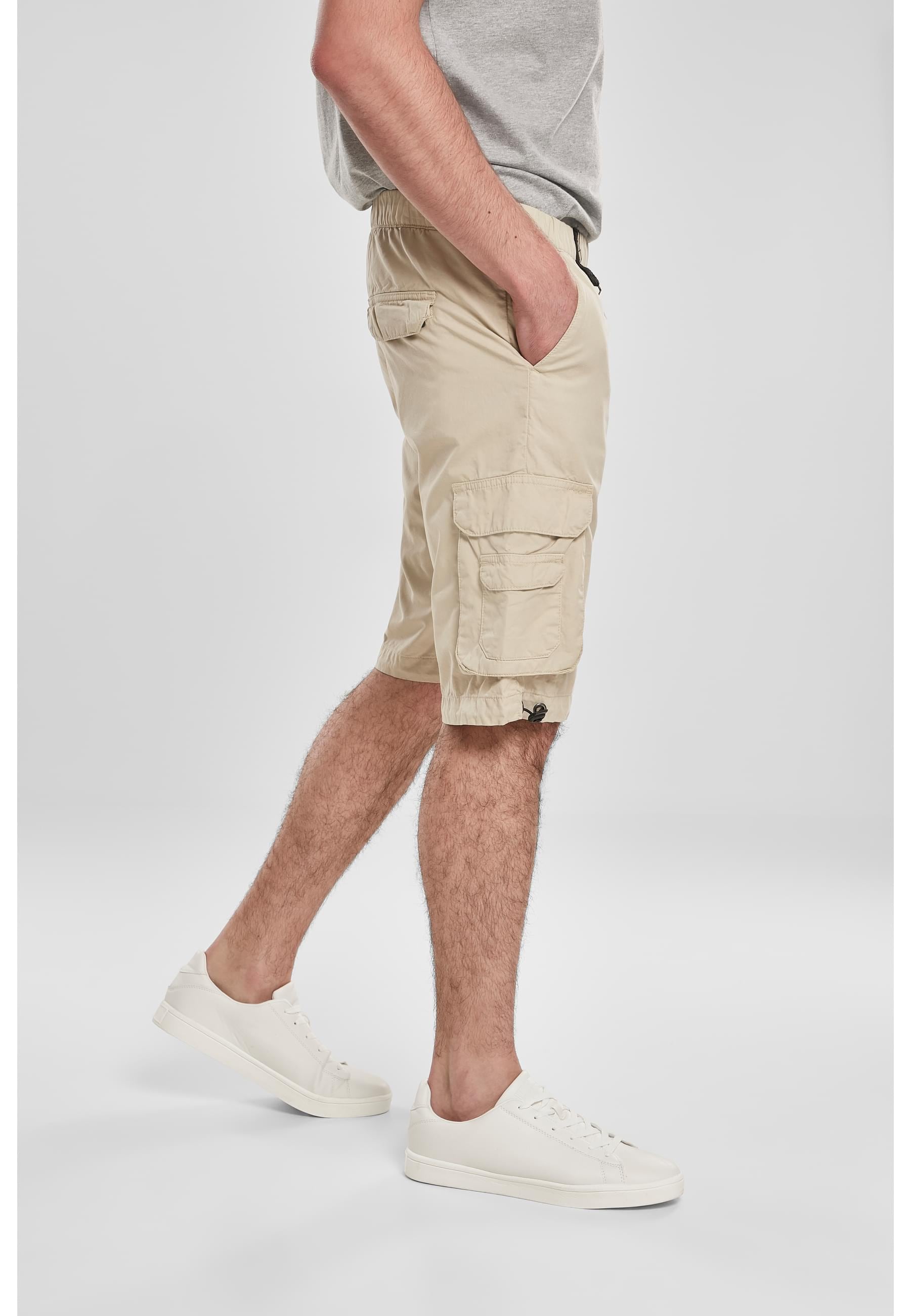 URBAN CLASSICS Stoffhose »Urban Classics Herren Double Pocket Cargo Shorts«, (1 tlg.)