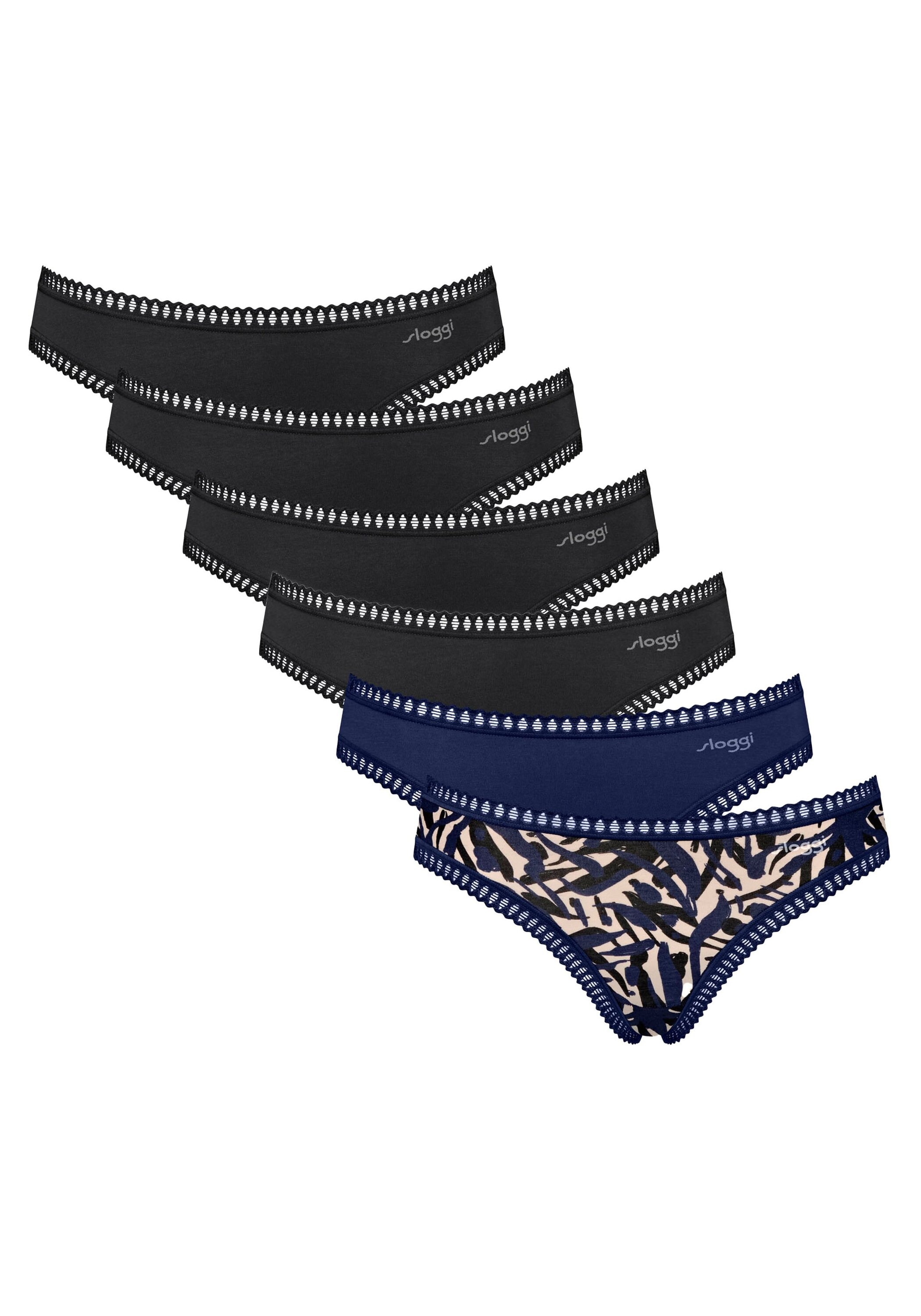 sloggi Slip "Slip GO Crush Mini C6P 6er Pack"