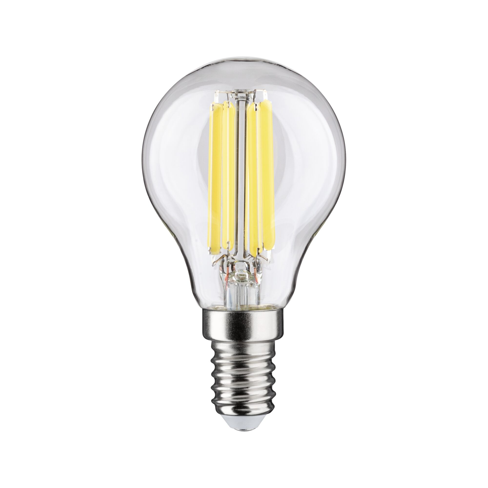Paulmann LED-Leuchtmittel »Eco-Line Filament 230V LED Tropfen E14 1er-Set 525lm 2,5W 4000K Klar«, E14, 1 St., Neutralweiß