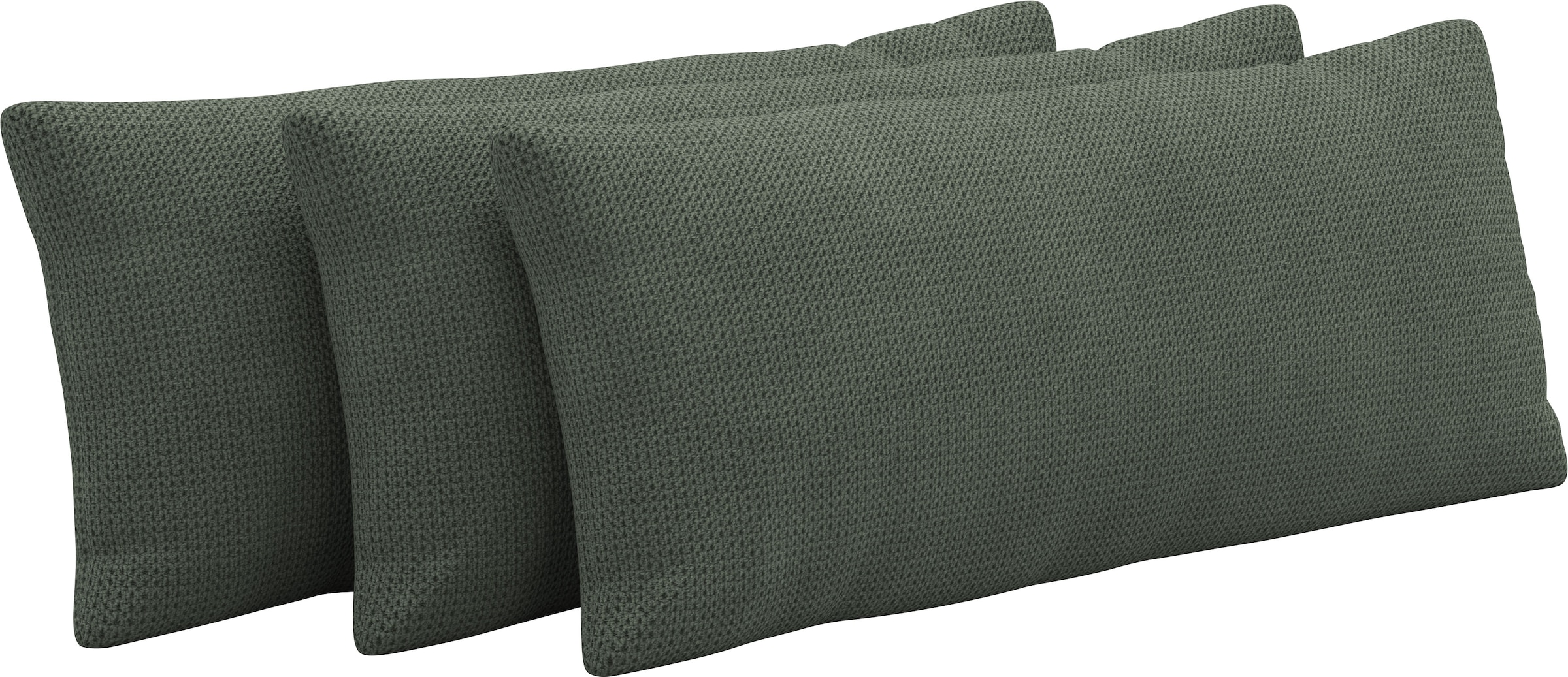 Auflagekissen SIT & MORE, B:65cm H:25cm T:10cm, grün, 90% Polyester, 10% Polyamid, Polsterauflagen, "Emely"