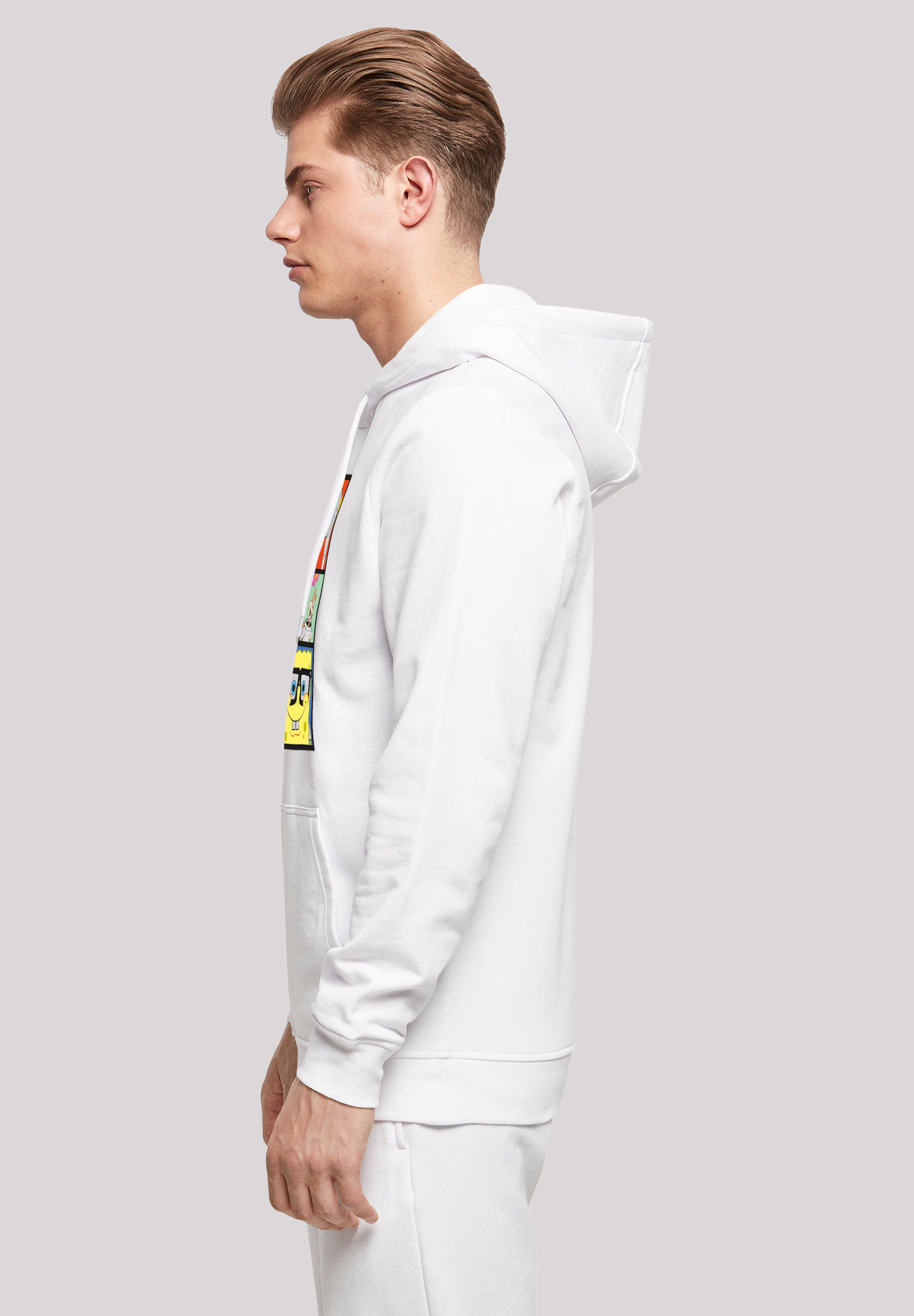 F4NT4STIC Kapuzenpullover »Spongebob Schwammkopf Collage«, Print