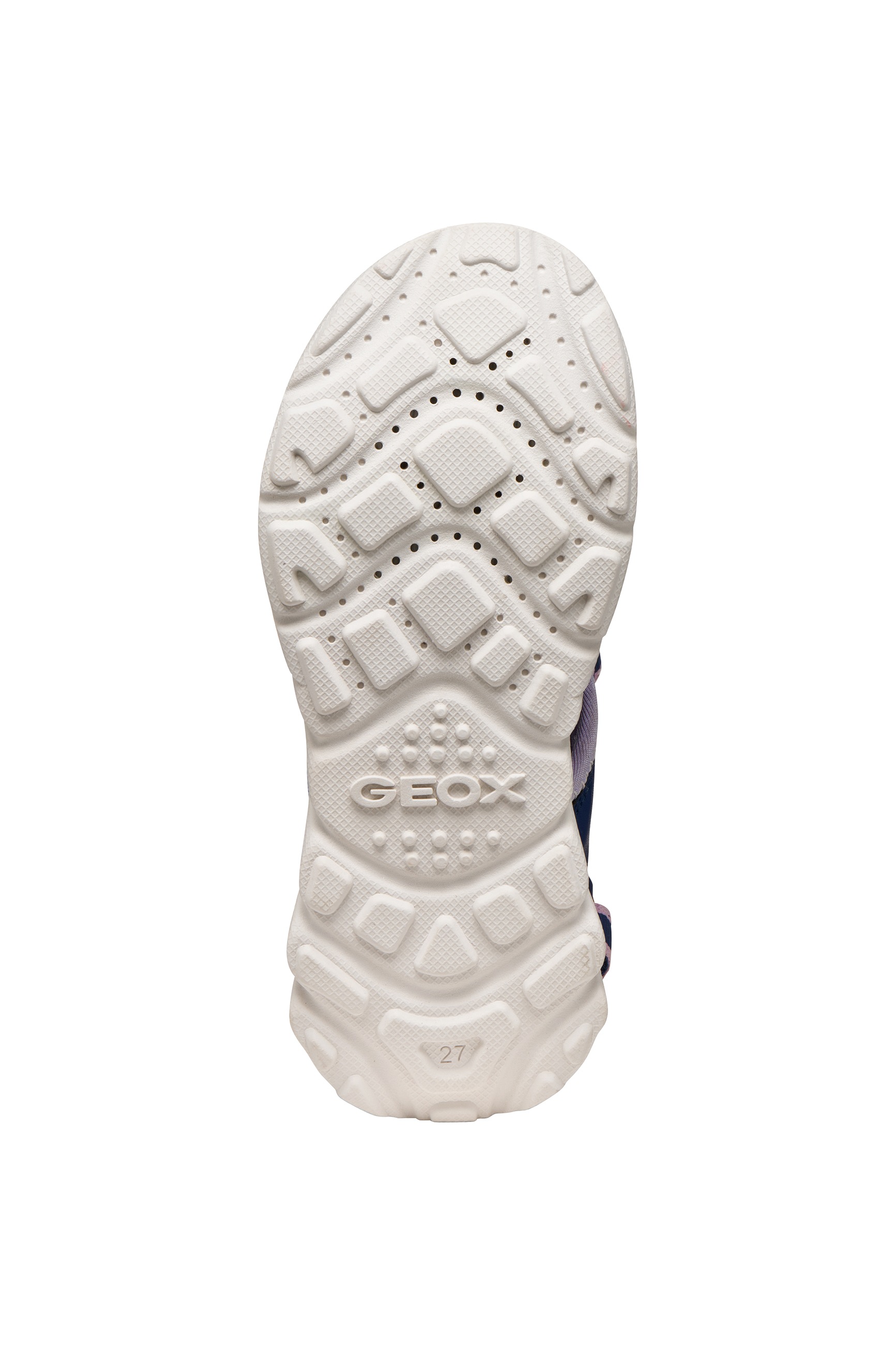 Geox Sandale »J SANDAL AIRADYUM GI«  Klettschuh mit Logo, Größenschablone zum Download