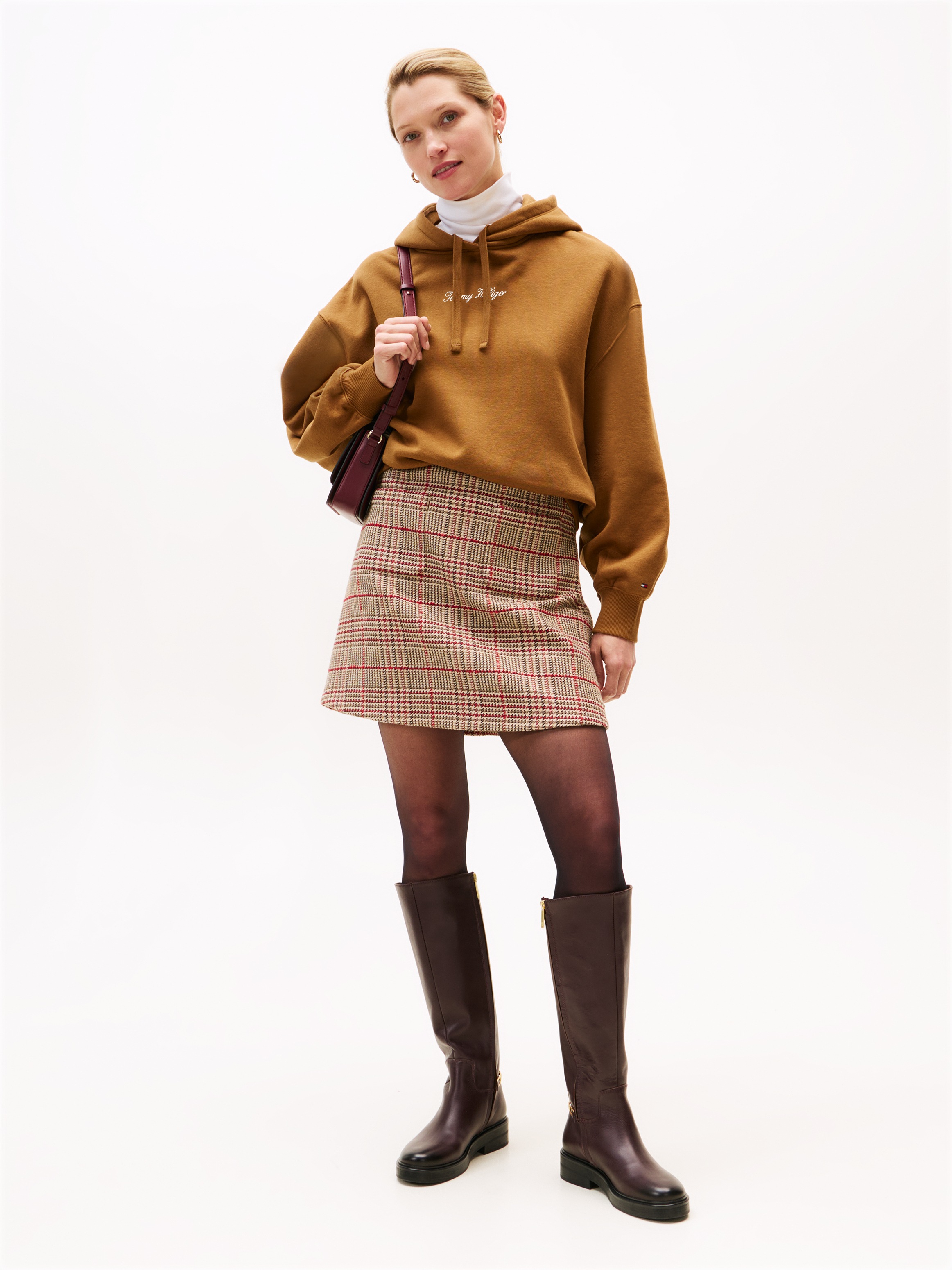 Thumbnail - Tommy Hilfiger Kapuzensweatshirt "CLASSIC SCRIPT FLEECE HOODIE"