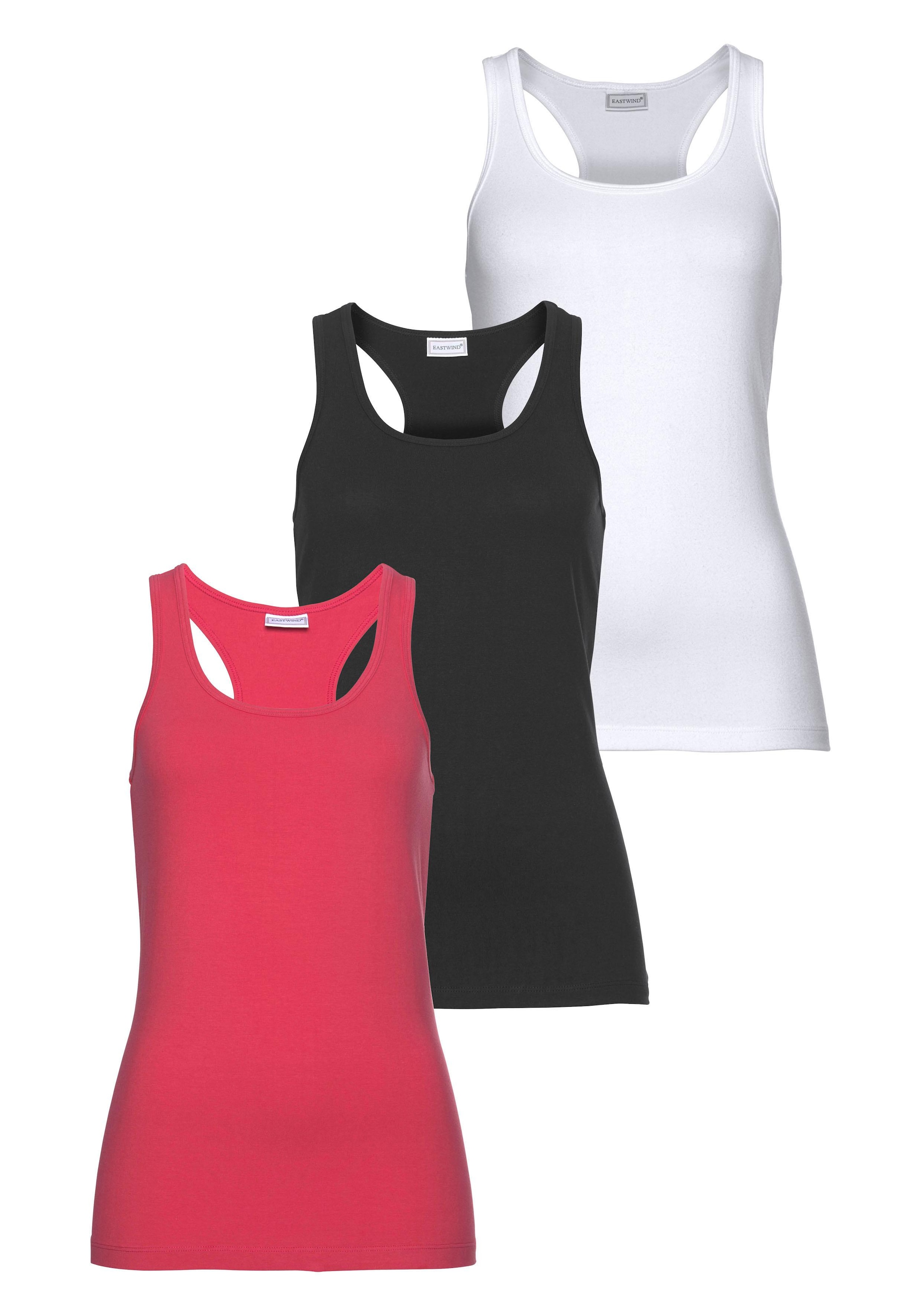 Eastwind Tanktop, (Spar-Set, 3 tlg., 3er-Pack) online kaufen | BAUR | Sport-T-Shirts