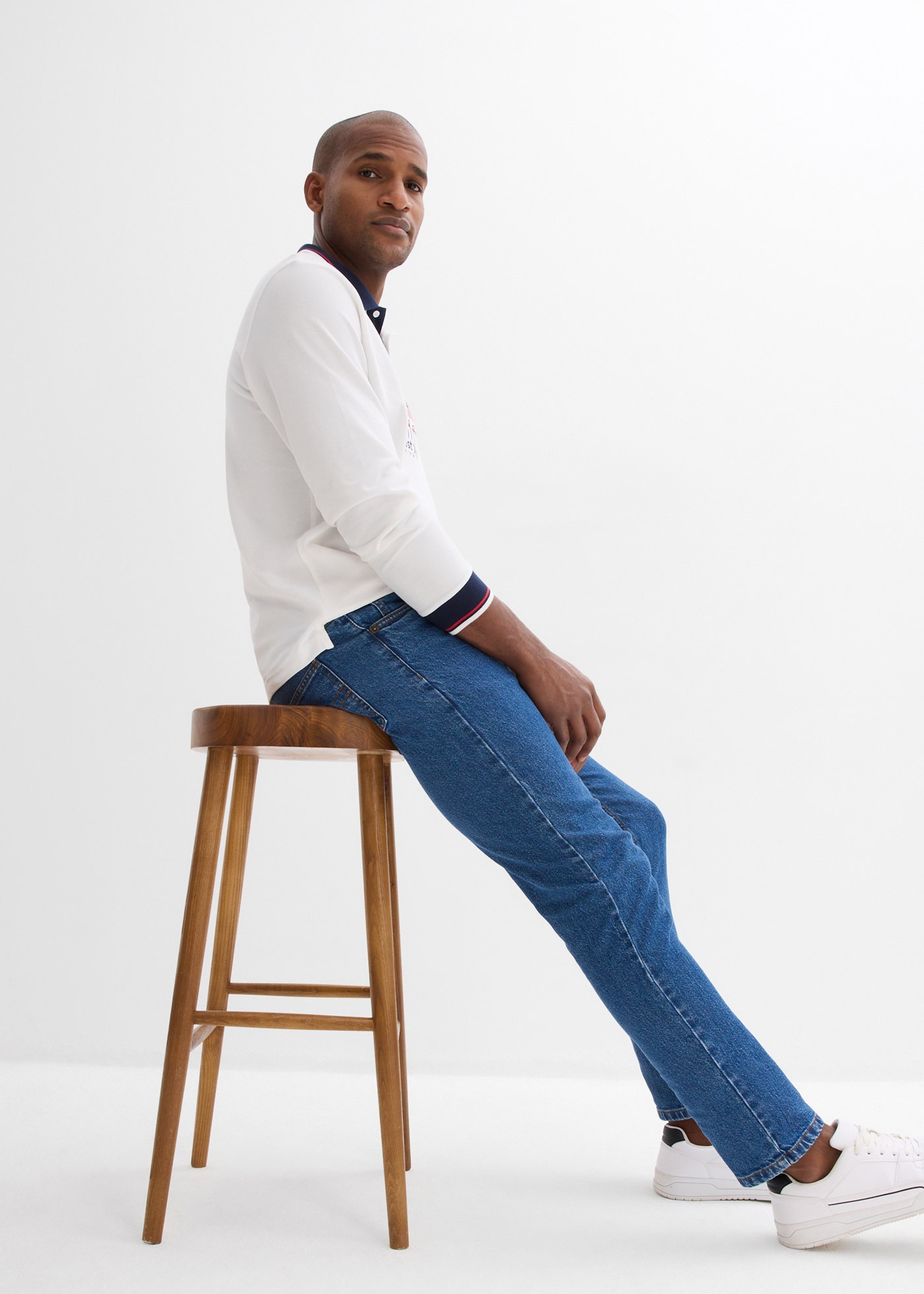 bonprix Gerade Jeans 5-Pocket Form, straight leg