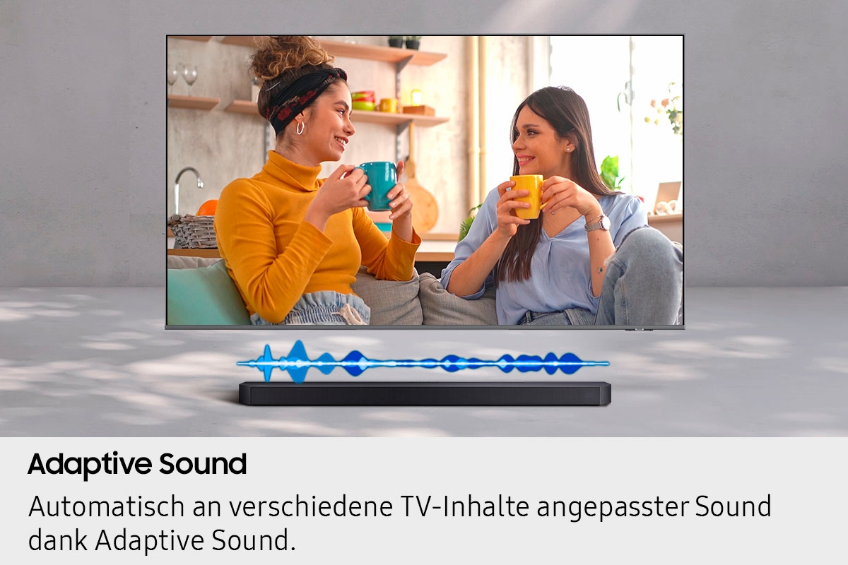Samsung Soundbar »HW-Q610GF Q-Soundbar«, 3.1.2-Kanal Surround System, Dolby Atmos I DTS:X, Adaptive Sound