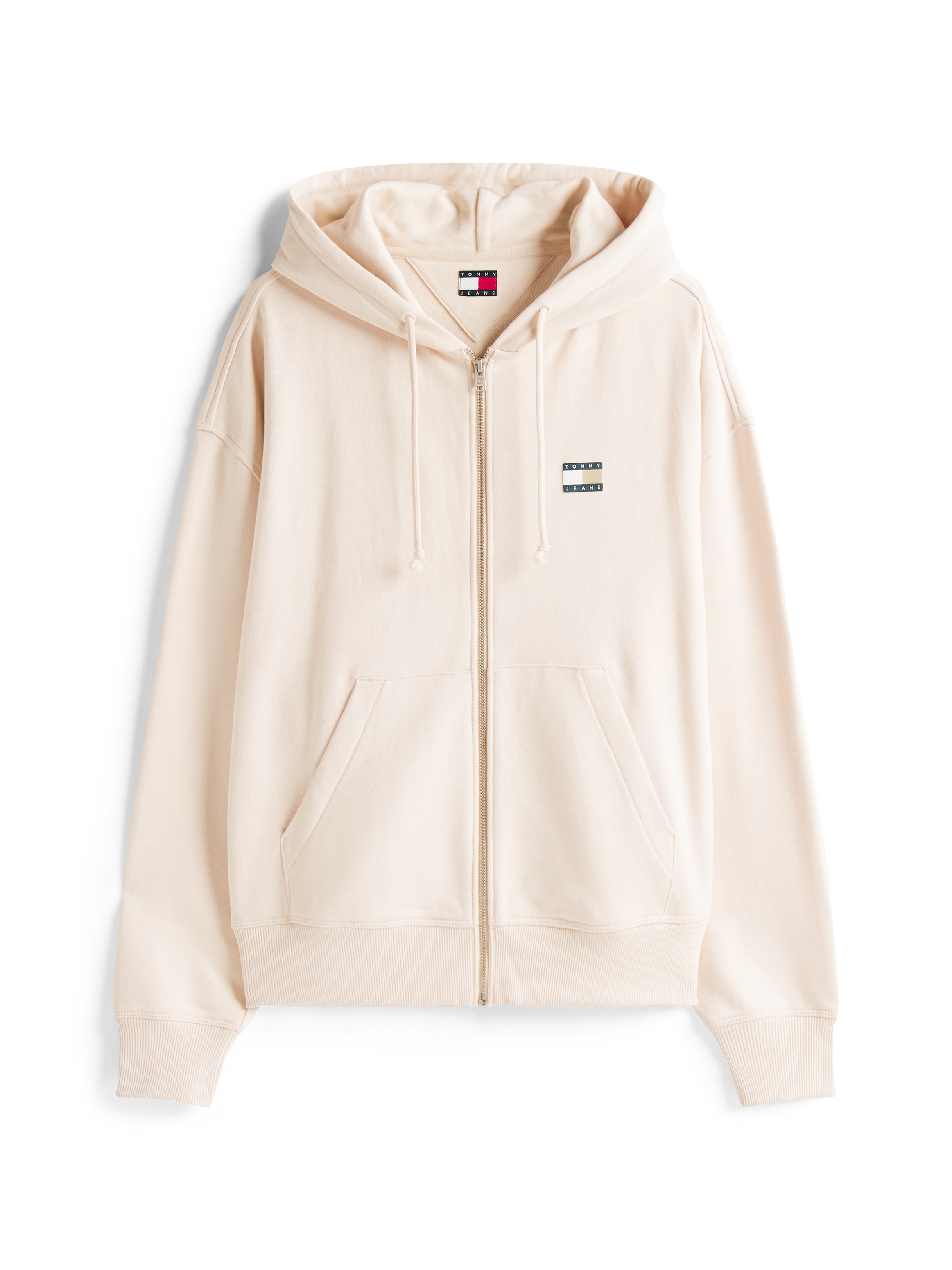 Thumbnail - Tommy Jeans Kapuzensweatjacke "TJM CRP NEW CLASSICS ZIP THR" Mit Rundhalsausschnitt