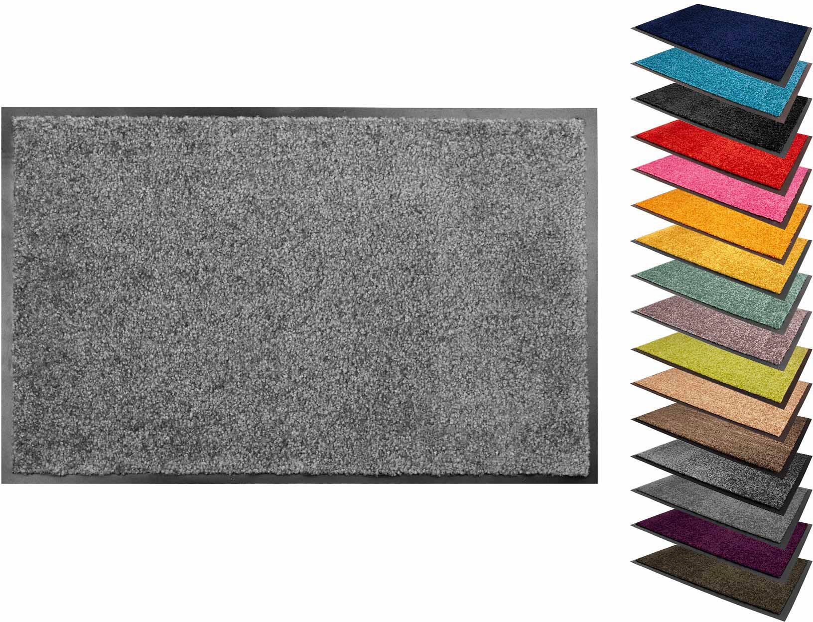 Primaflor-Ideen in Textil Fußmatte »Schmutzfangmatte UV-beständig, BAUR kaufen Schmutzfangmatte, PRO«, rechteckig, CLEAN Uni-Farben, waschbar 