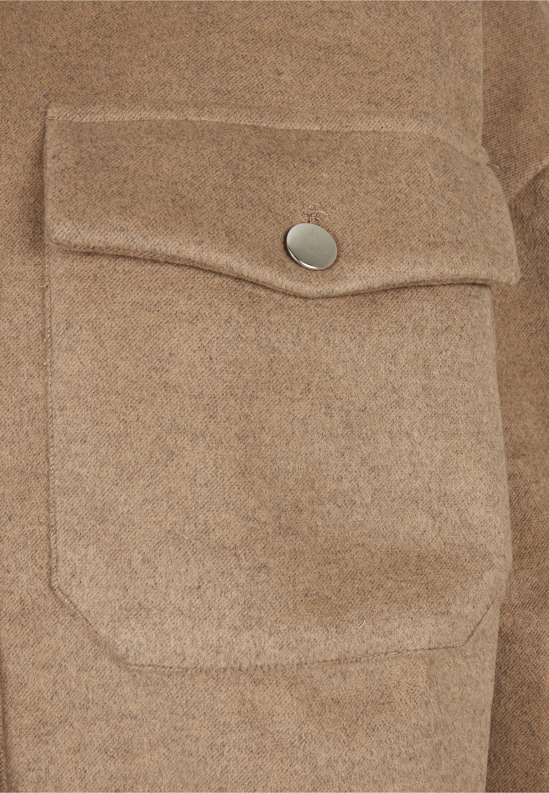 URBAN CLASSICS Kurzarmshirt »Urban Classics Damen Ladies Classic Overshirt« 1