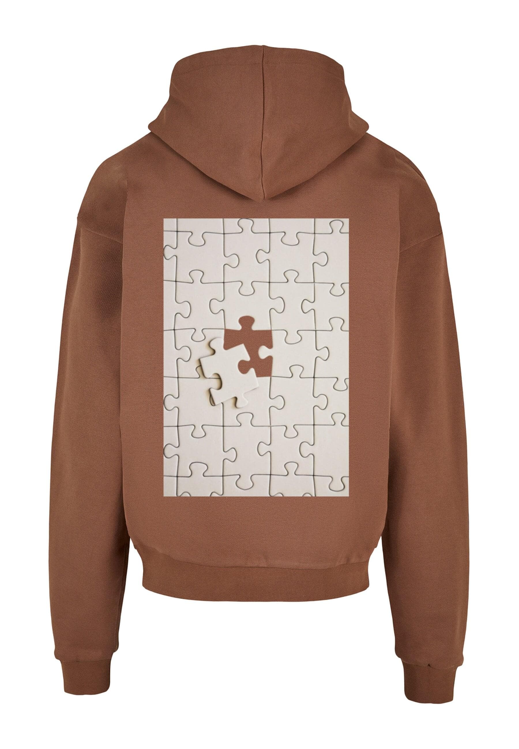 Merchcode Kapuzensweatshirt »Merchcode Herren Missing Piece Ultra Heavy Hoody«, (1 tlg.)